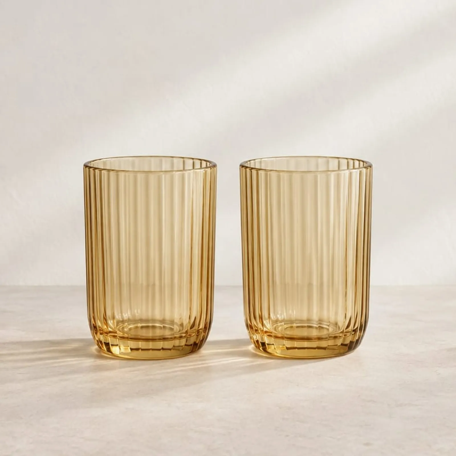 Glas Oxel Ockra - bild 1