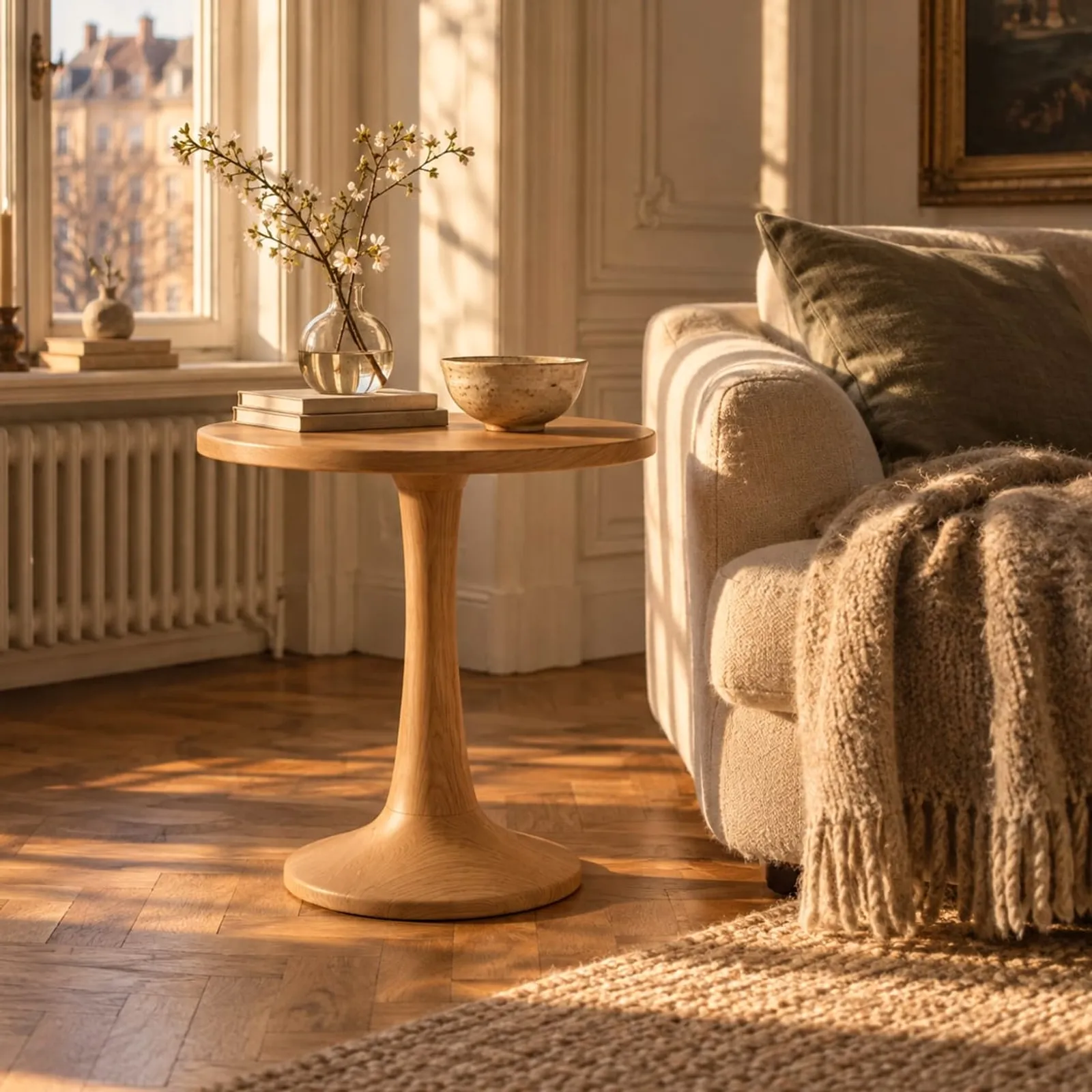 Table d’appoint Sarek en laiton - image 2