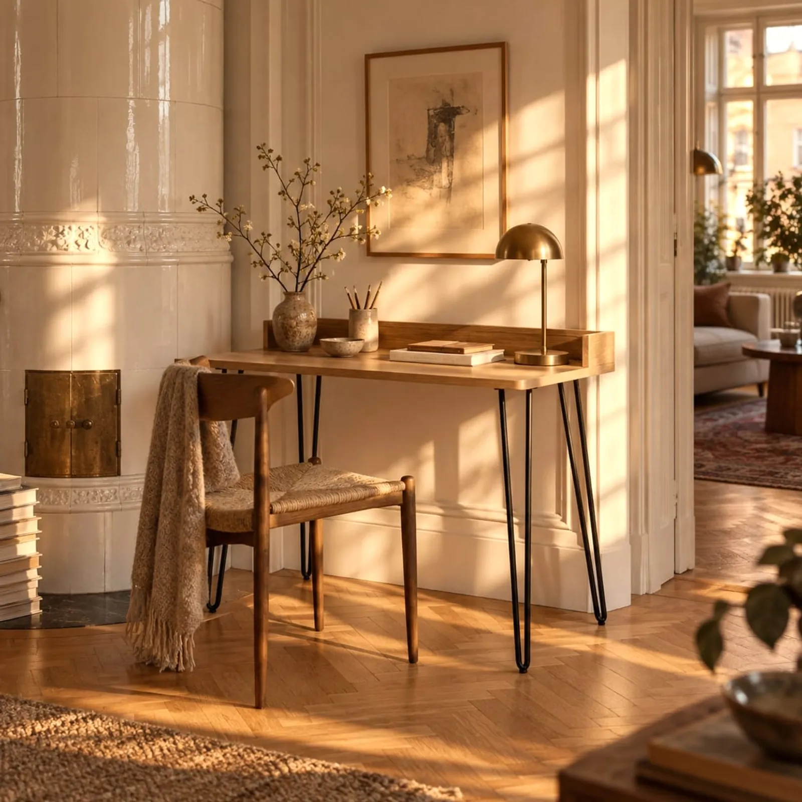 Bureau Malört en chêne - image 2