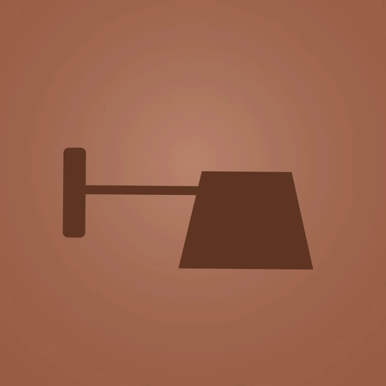 Vägglampa Kaprifol Keramik - bild 1