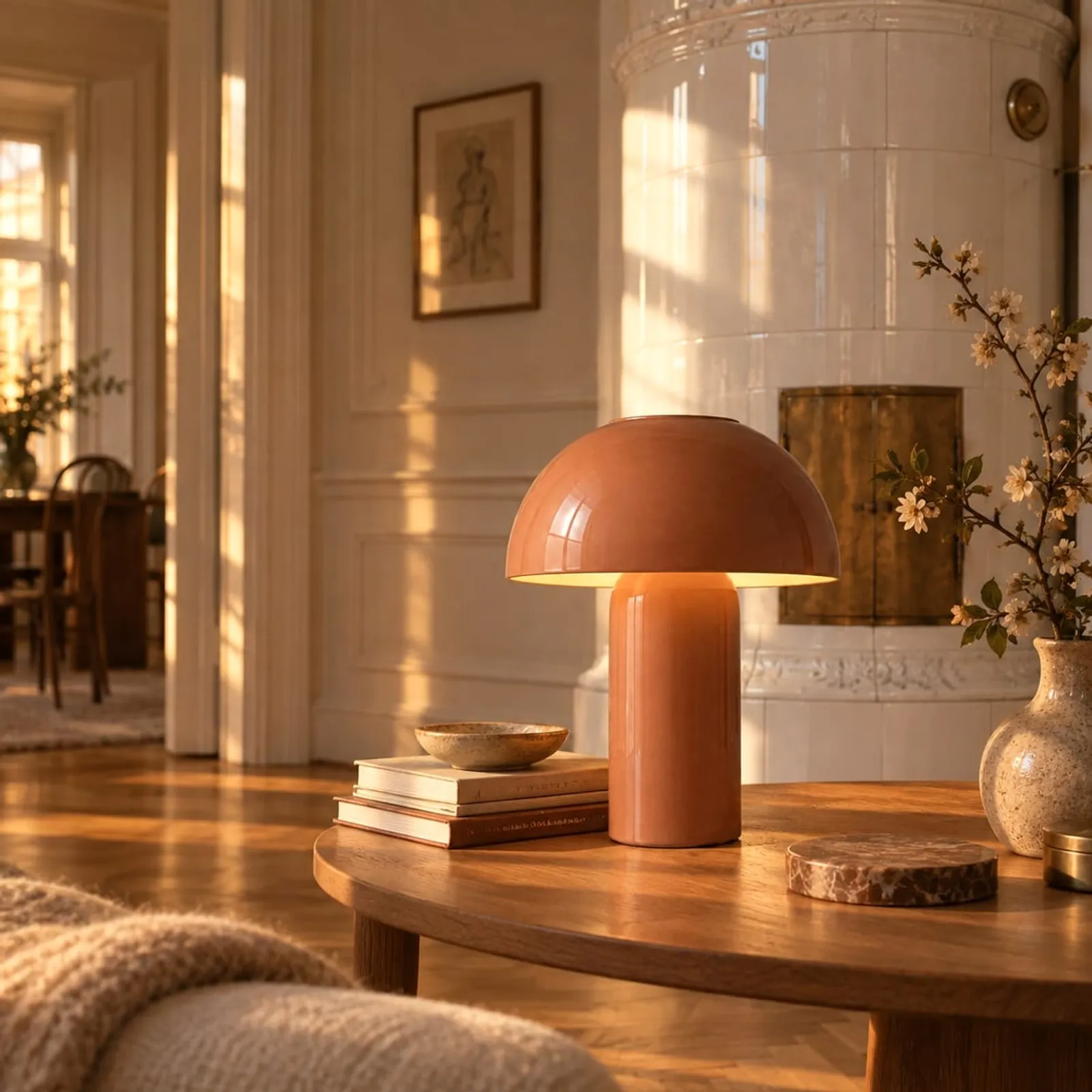 Lampe de table Viken ocre III - image 2