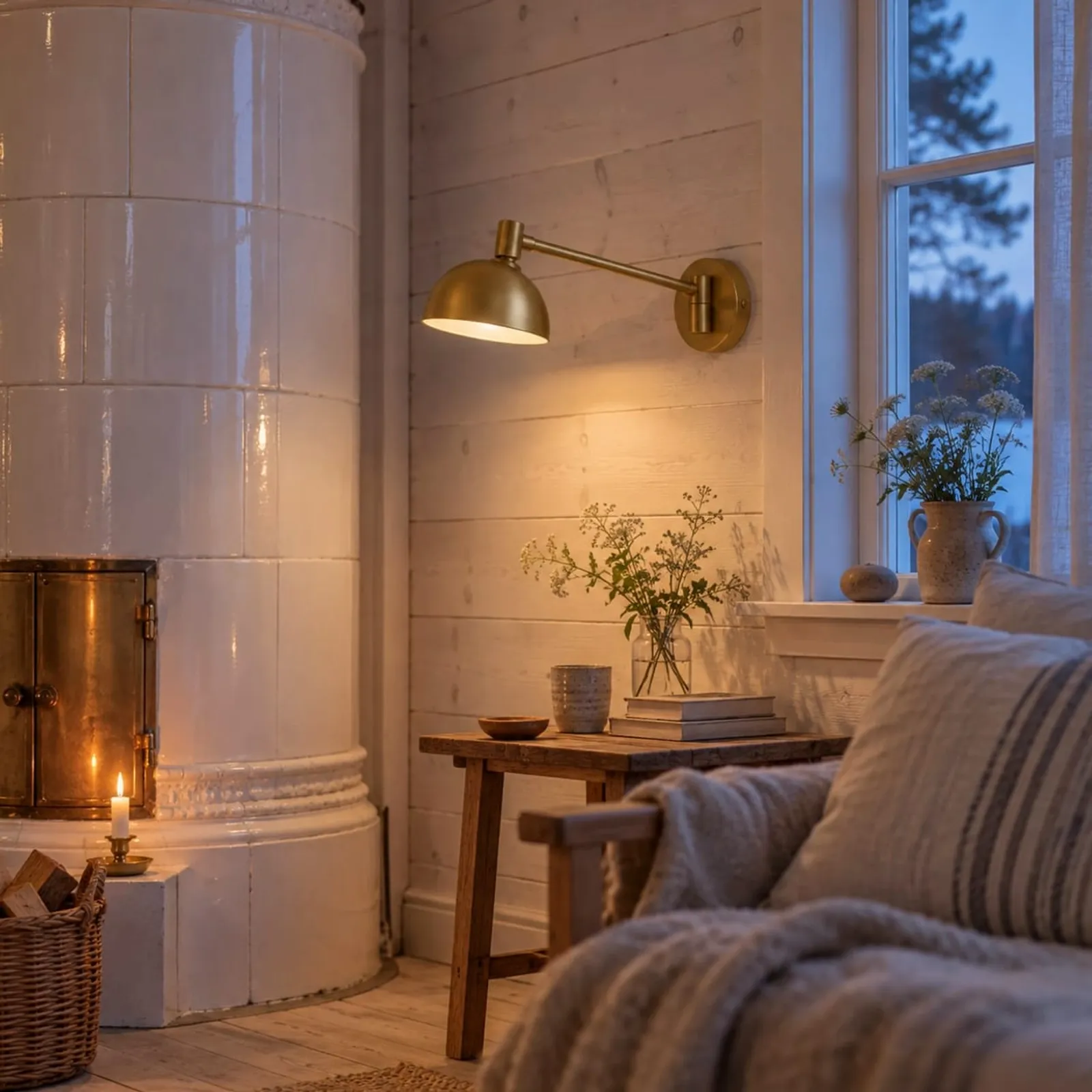 Vägglampa Klippa Ockra IV - bild 2