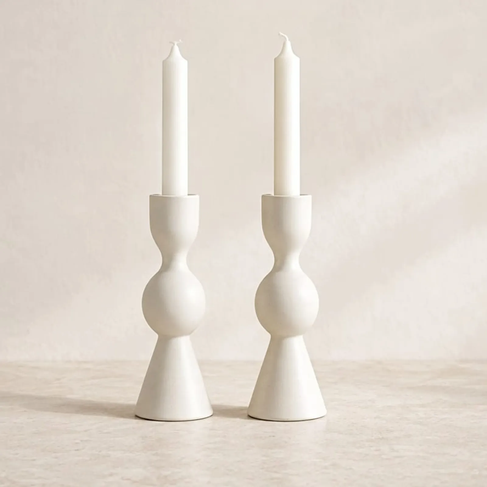 Ljusstake Hedern Kritvit - bild 1