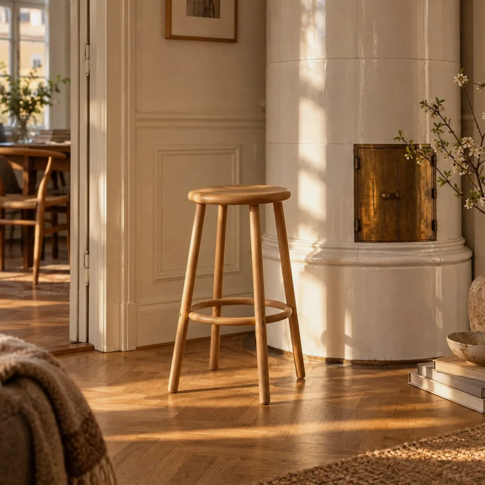 Tabouret Lind en acier - image 2