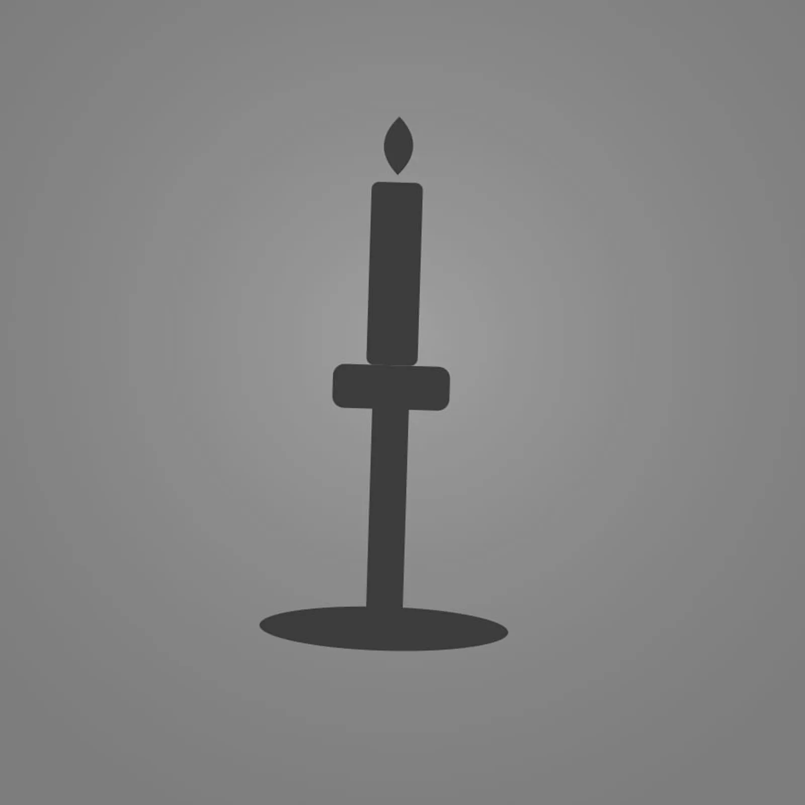 Ljusstake Sund Ek - bild 1