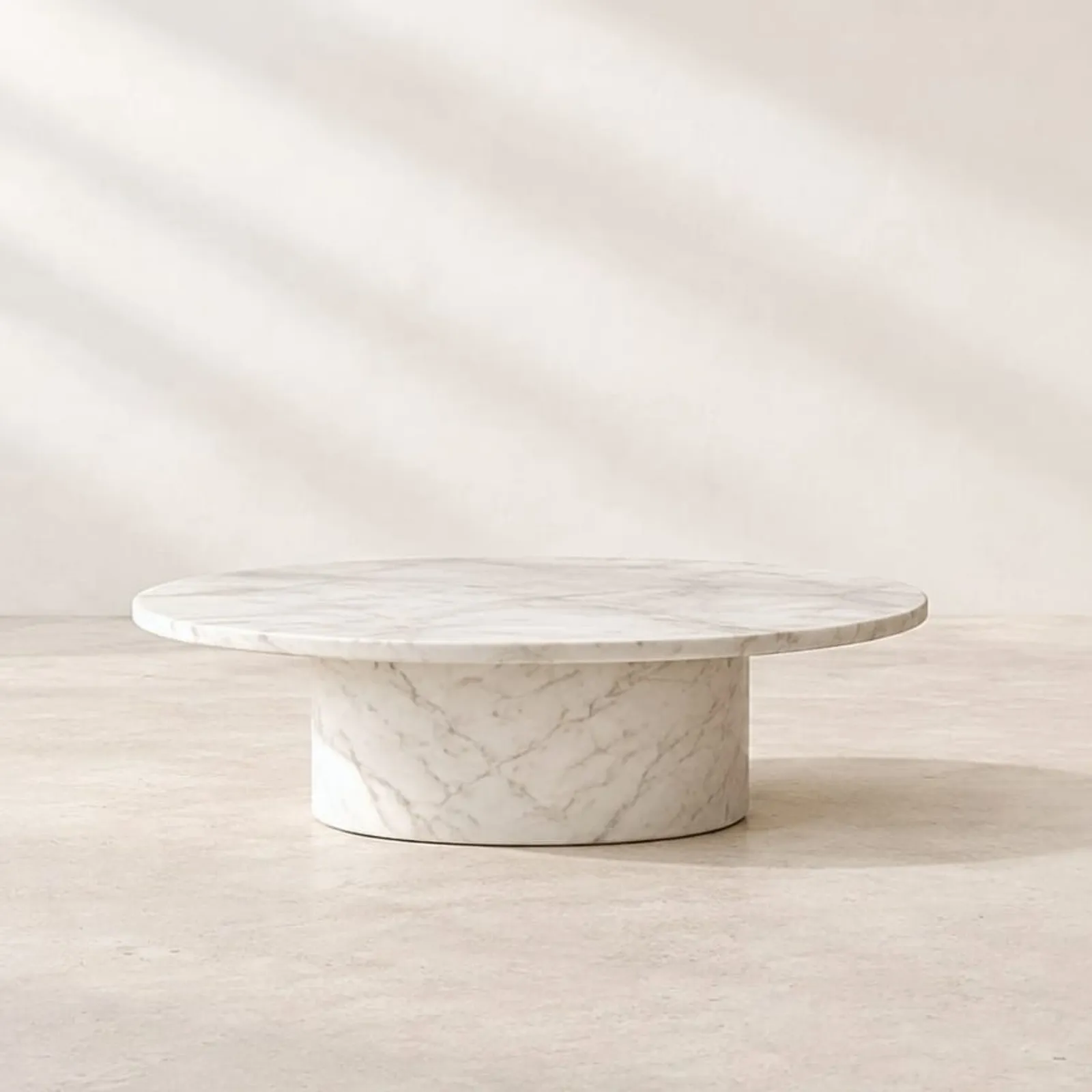 Table basse Råg blanc craie - image 1