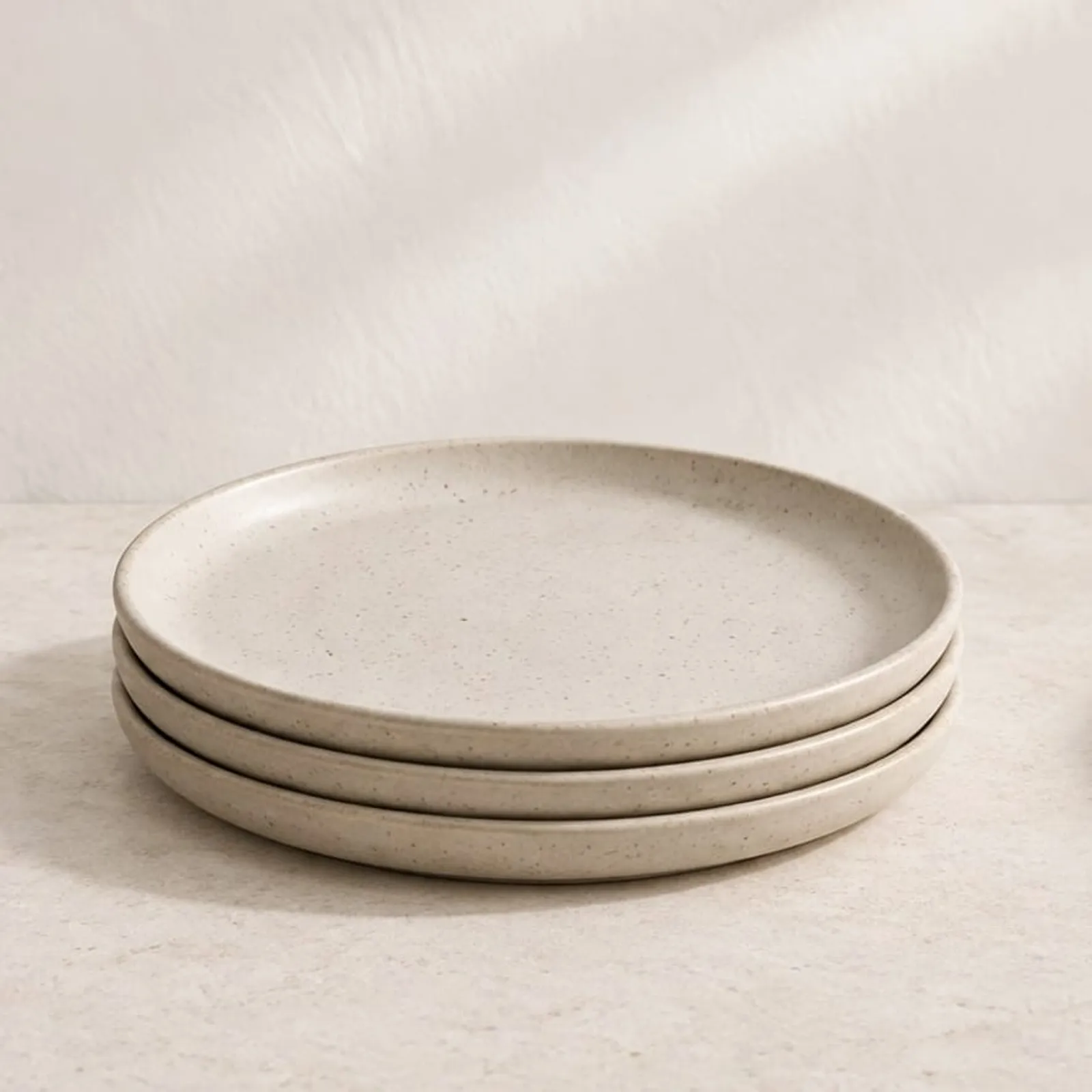 Assiette Lönn blanc craie II - image 2