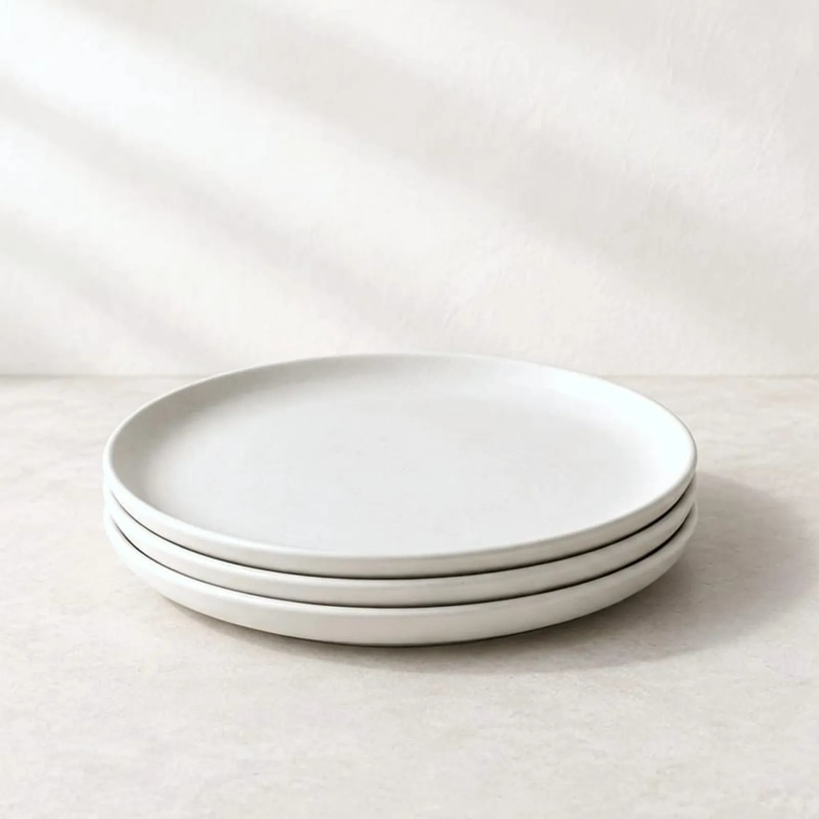 Assiette Grund blanc craie II - image 1