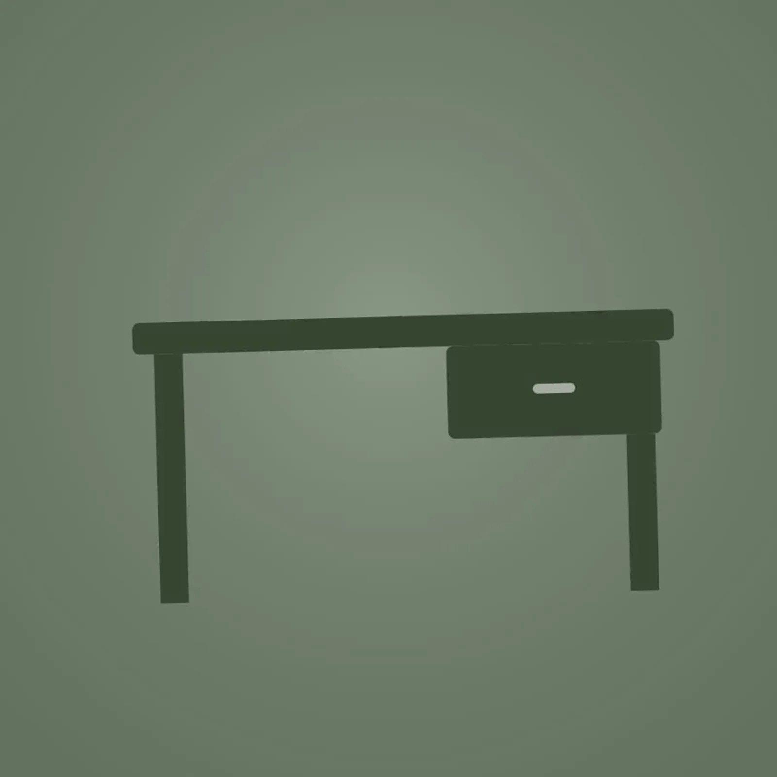 Skrivbord Ull Ask - bild 1
