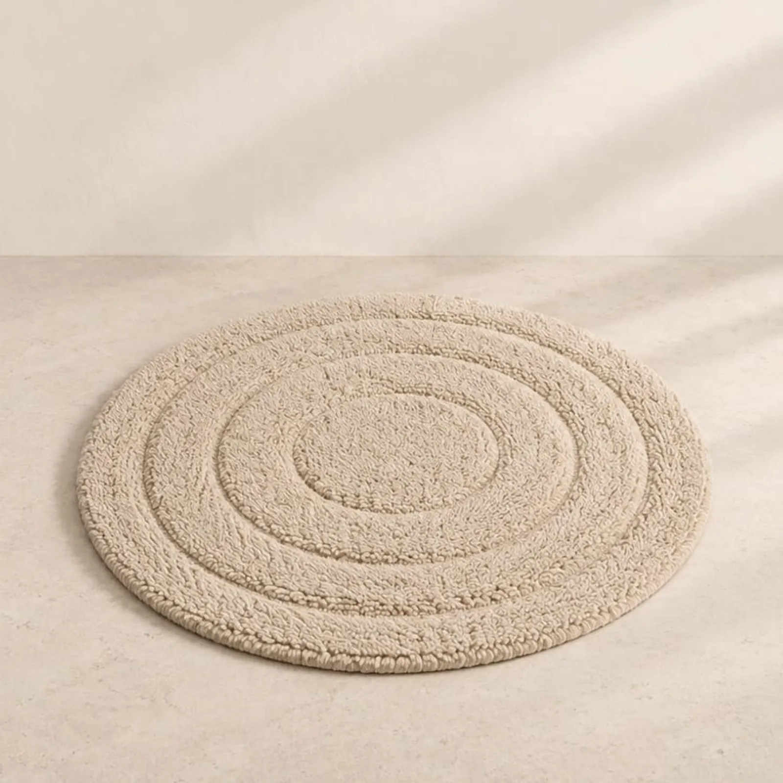 Badrumsmatta Hampa Sand - bild 1