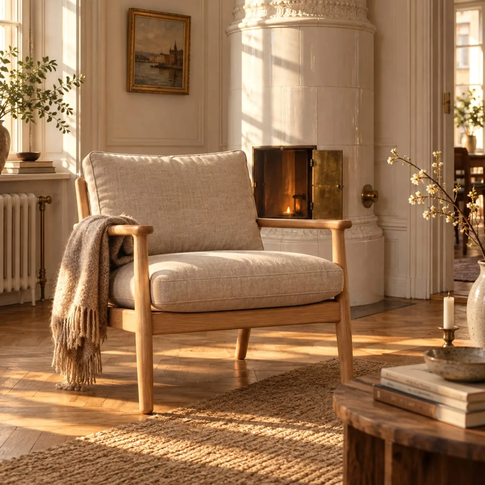 Fauteuil Slån lin III - image 2