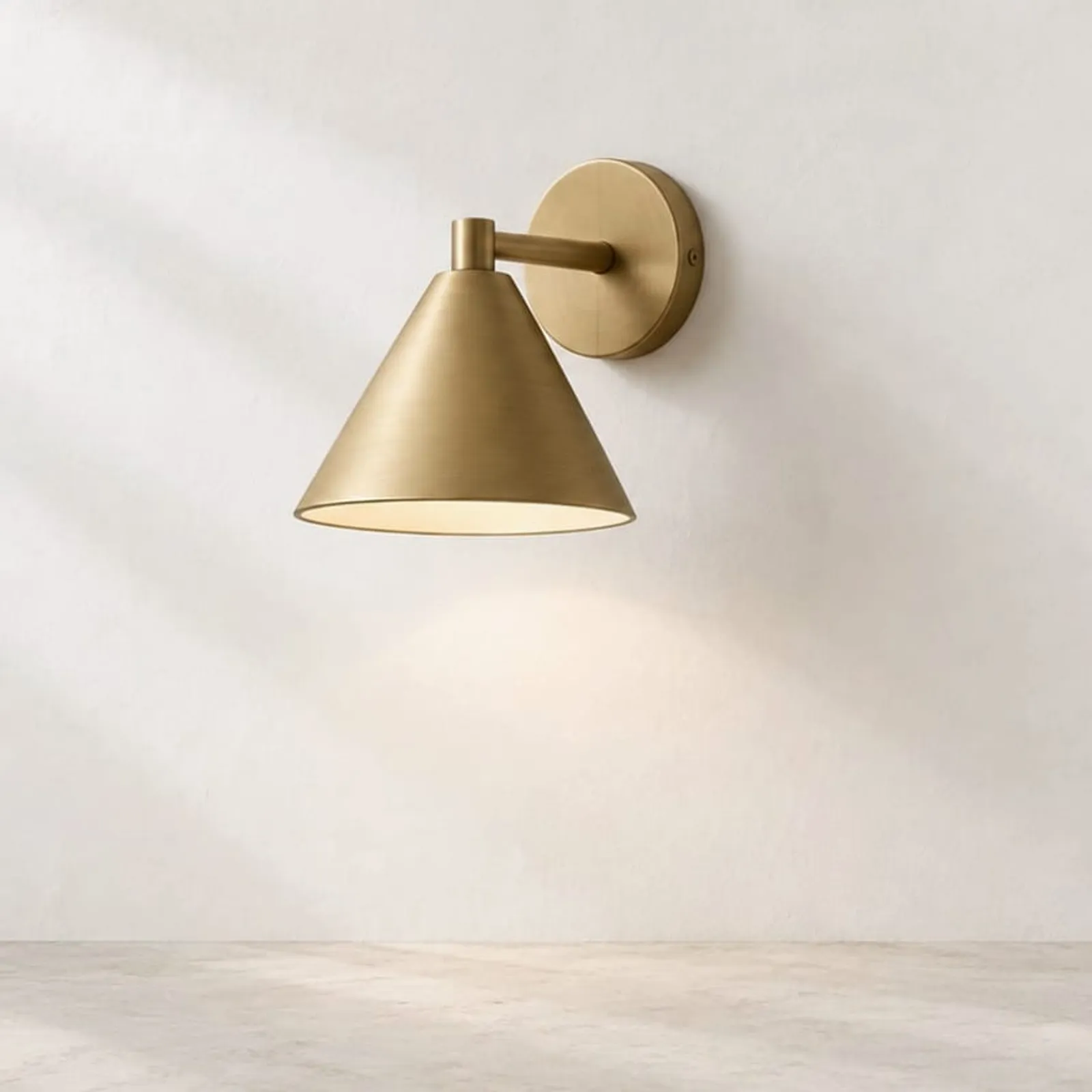 Vägglampa Kvarn Ockra II - bild 1