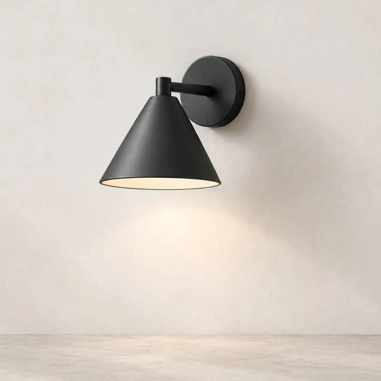 Vägglampa Råg Stål - bild 1