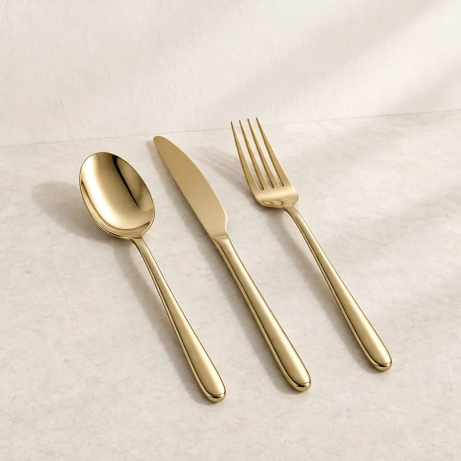 Bestickset Fläder Mässing - bild 1