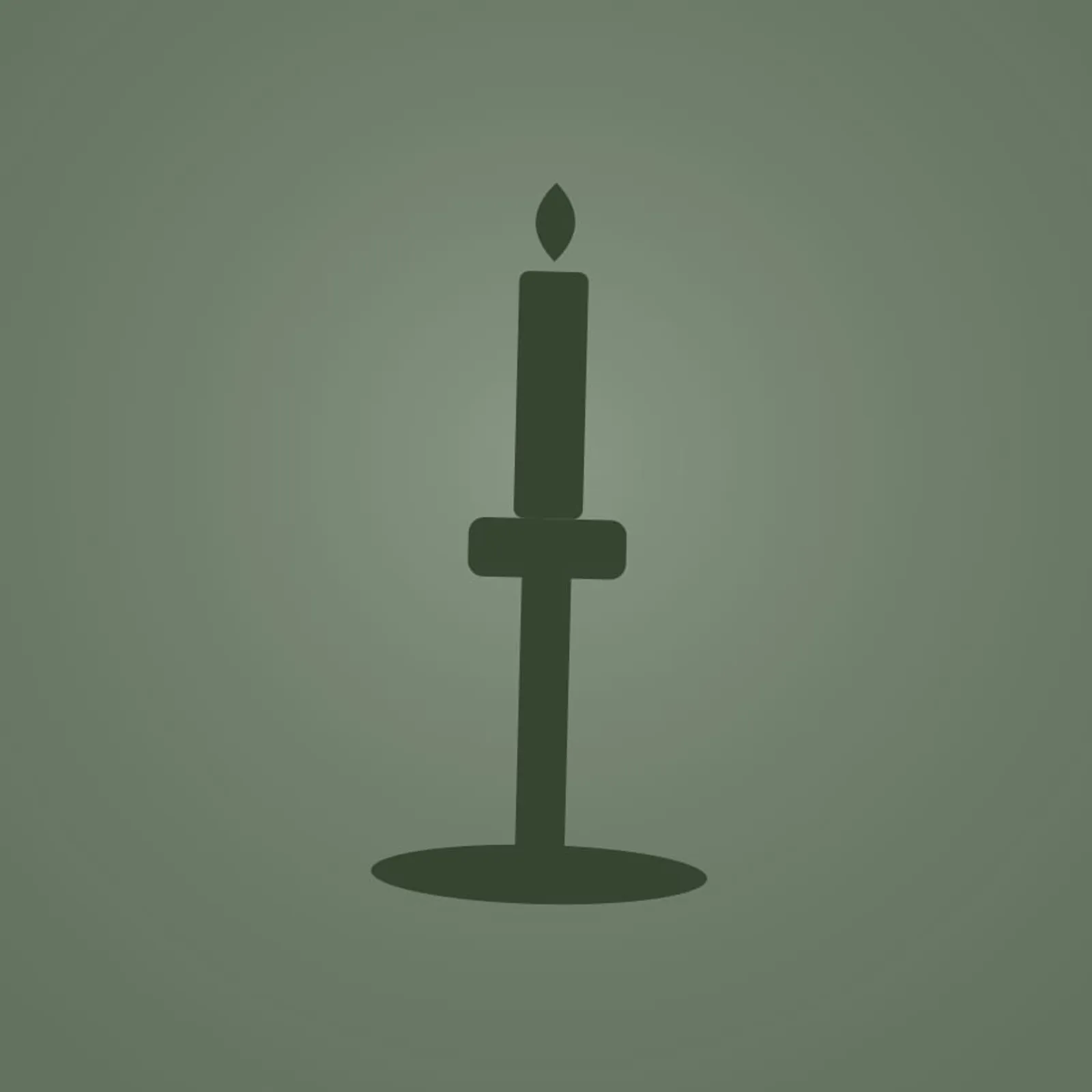 Ljusstake Äng Mässing - bild 1