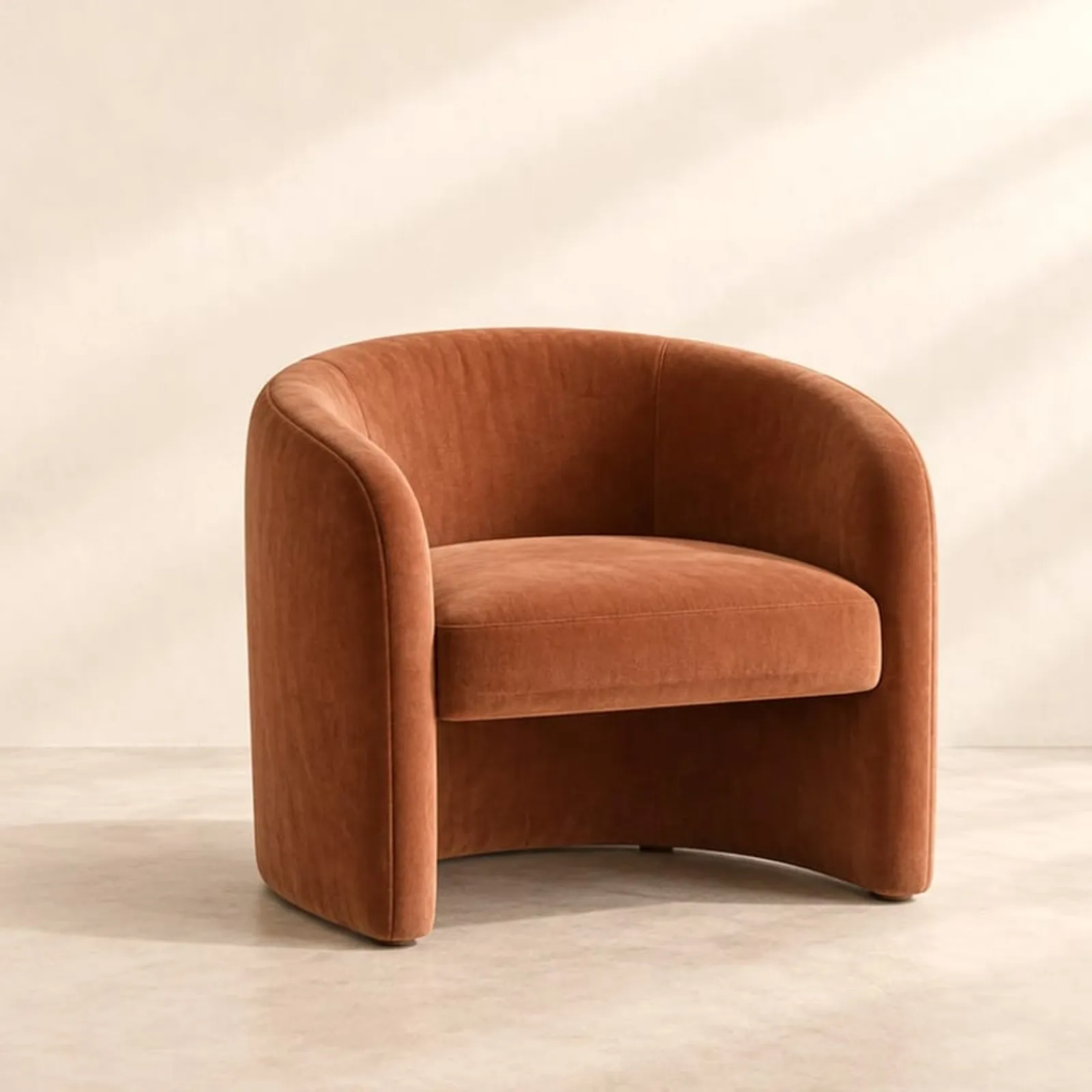 Fauteuil Bryggan en velours - image 1