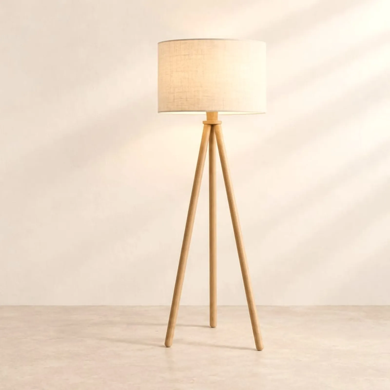 Golvlampa Korn Natur - bild 1