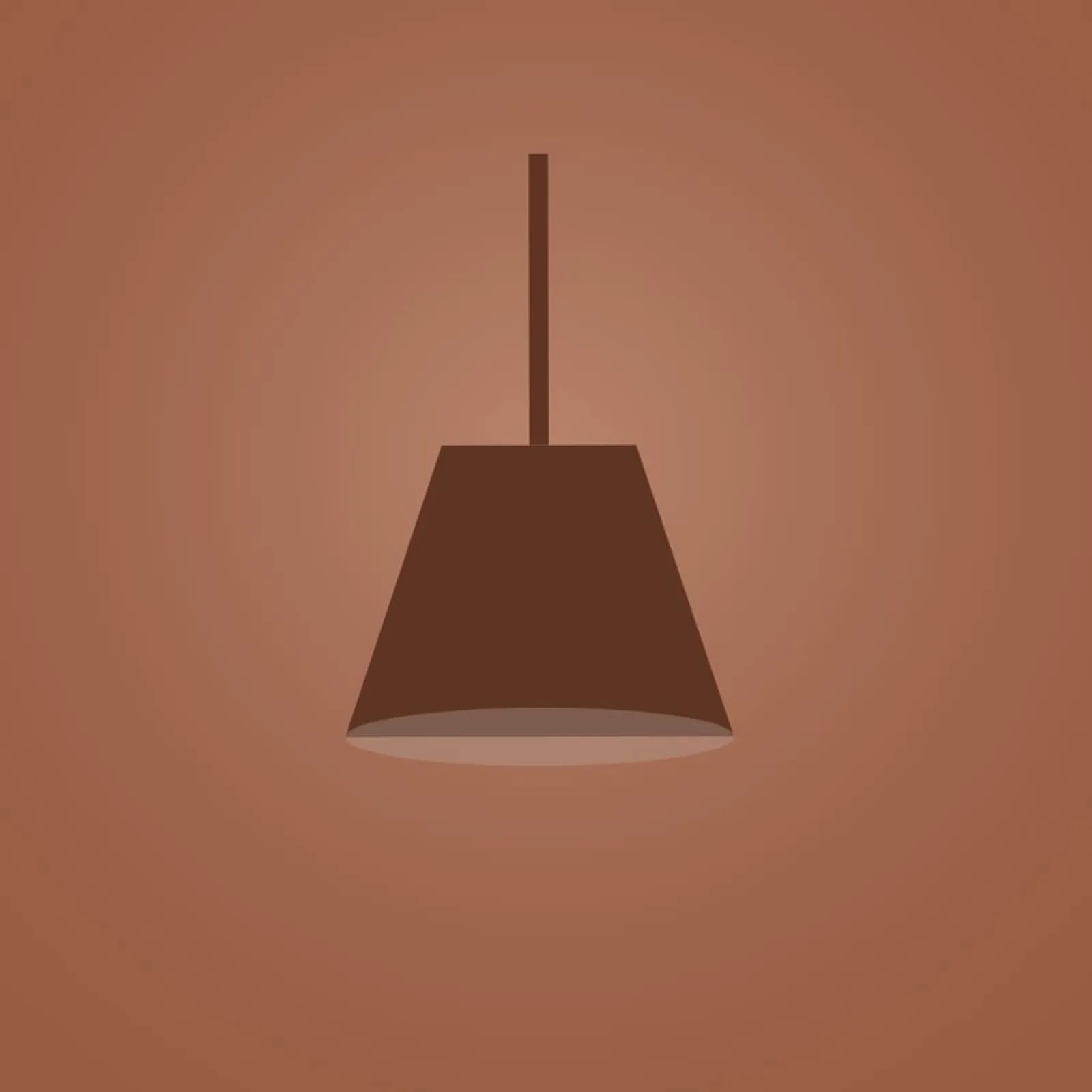 Taklampa Hägg Rost - bild 1