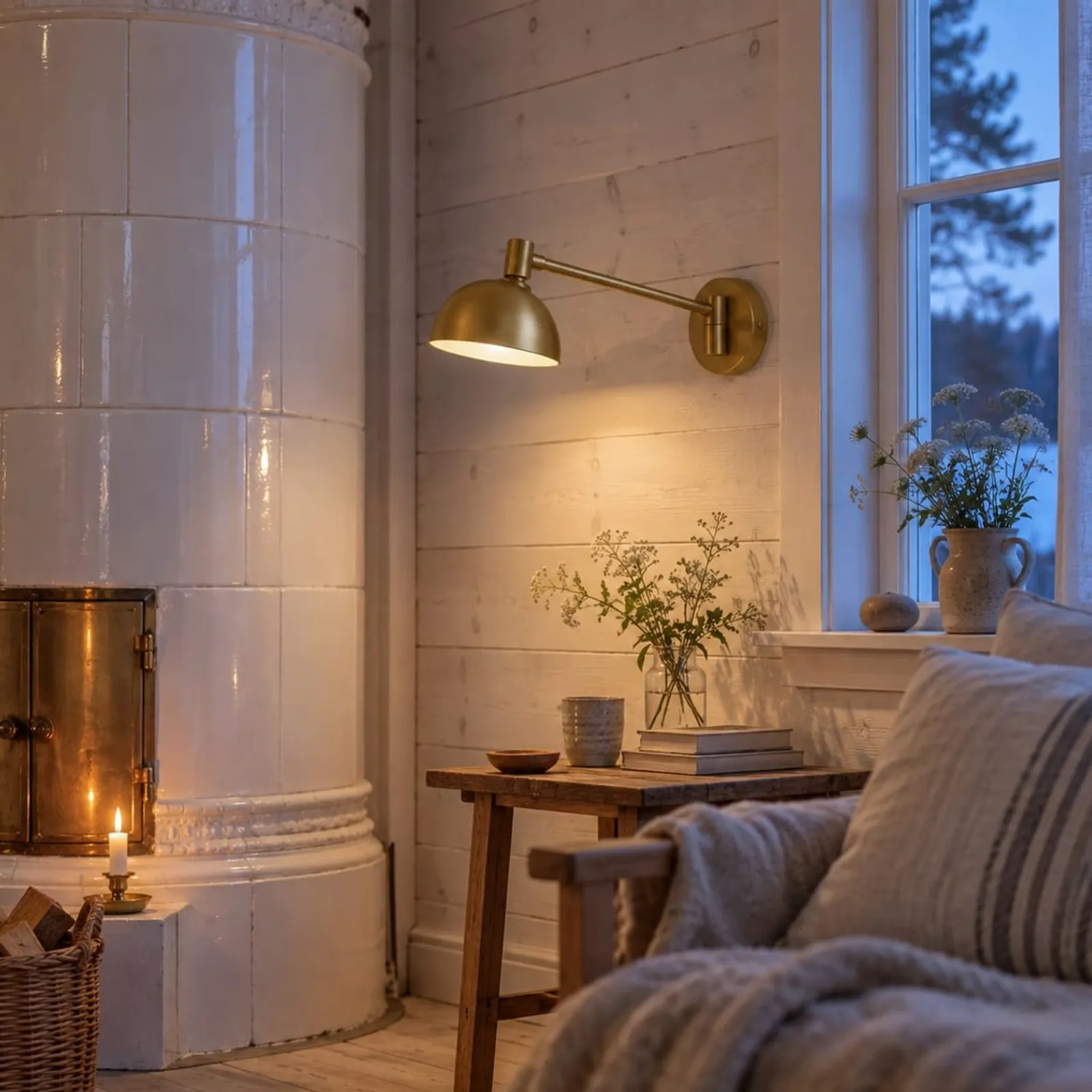 Vägglampa Vete Kol - bild 2
