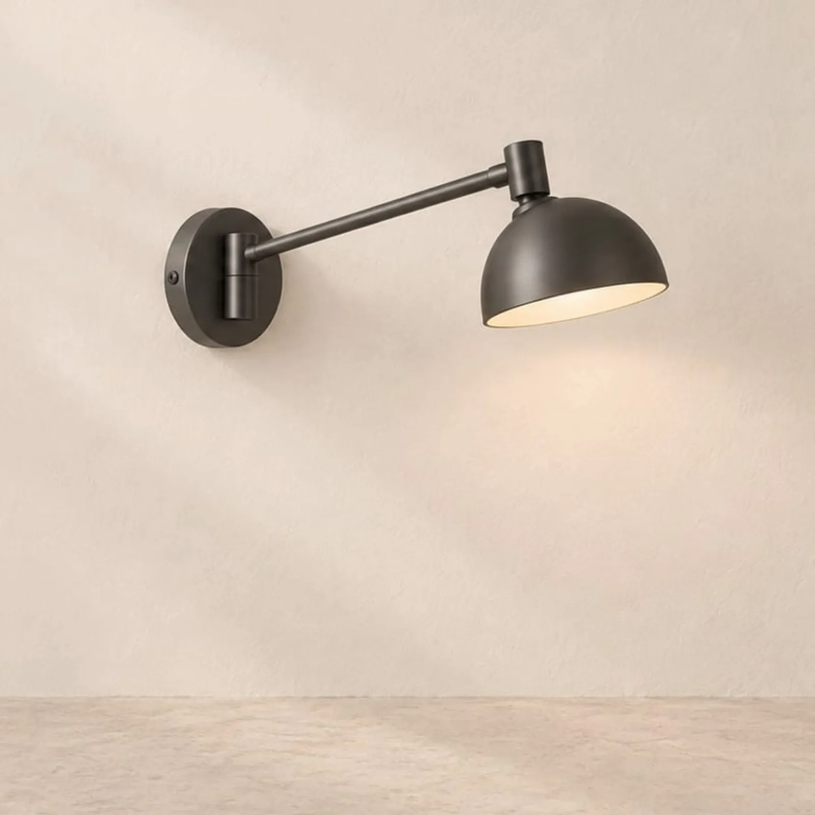 Vägglampa Näset Stål - bild 1