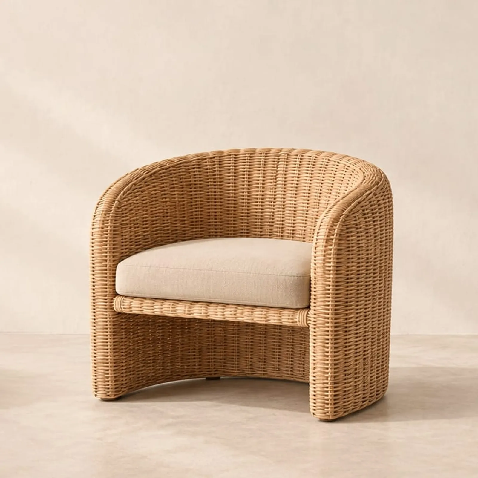 Fauteuil Hägg en rotin - image 1