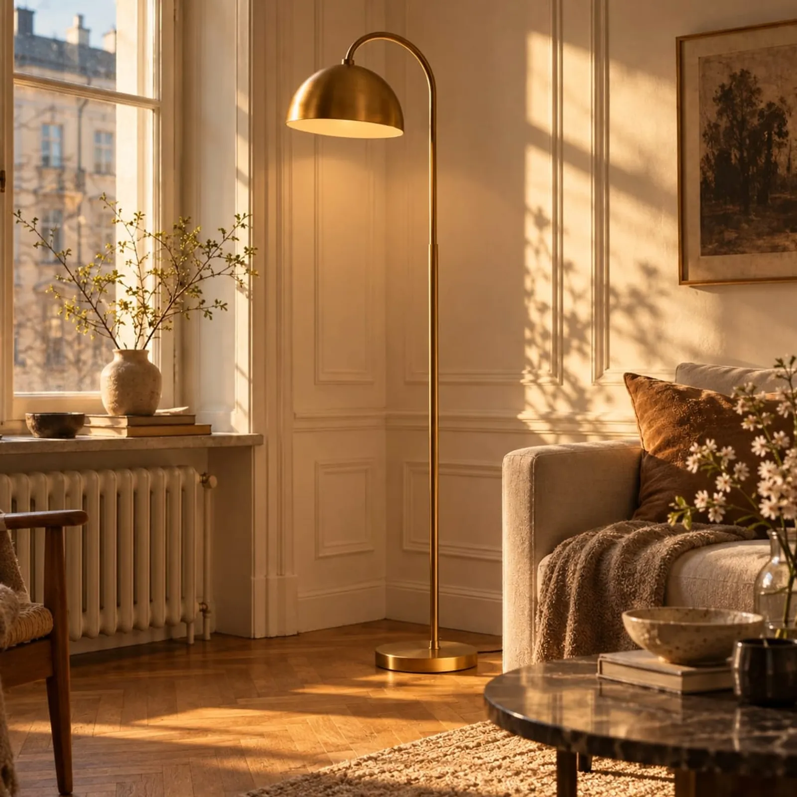Lampadaire Skogen en chêne - image 3