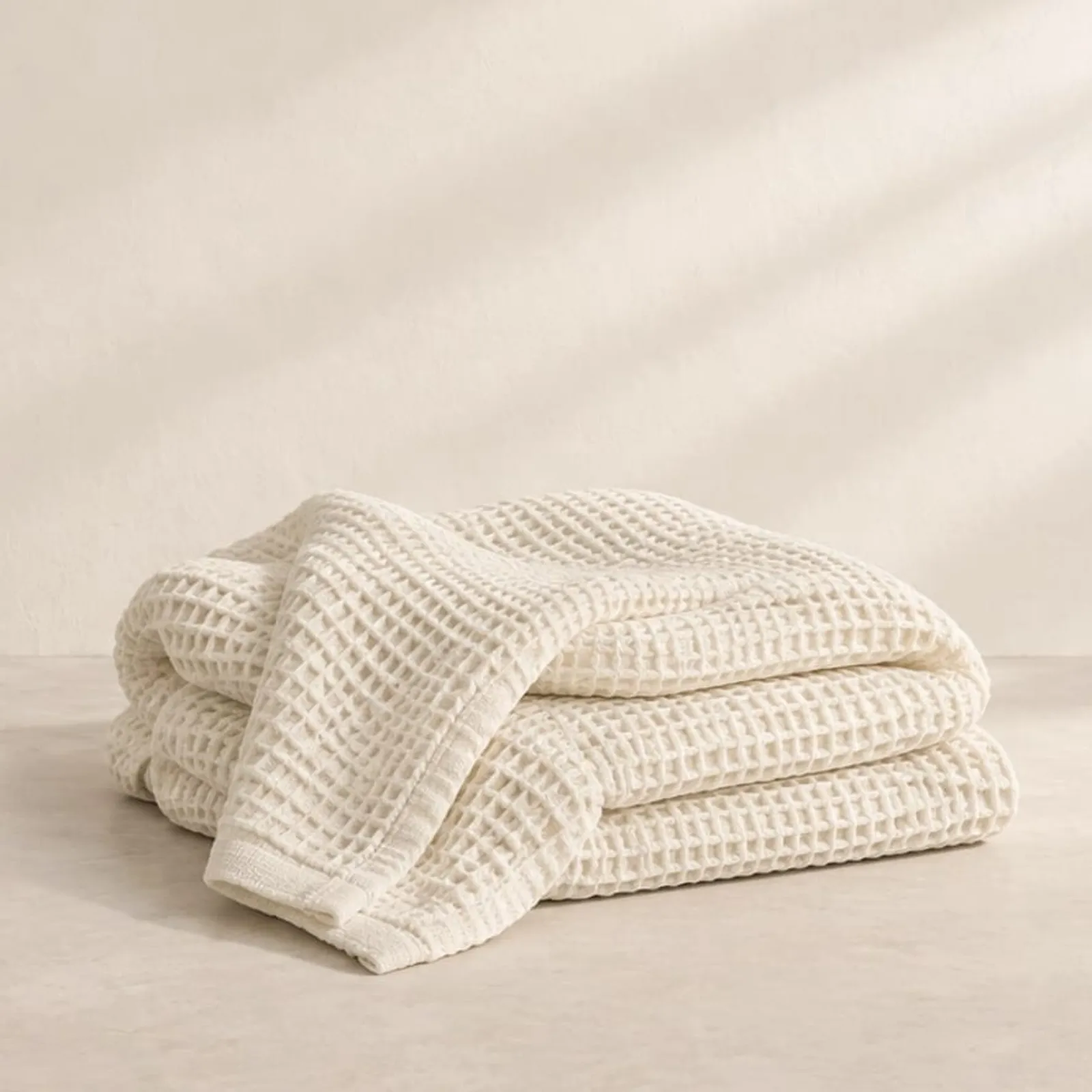 Plaid Fjäll blanc craie II - image 1