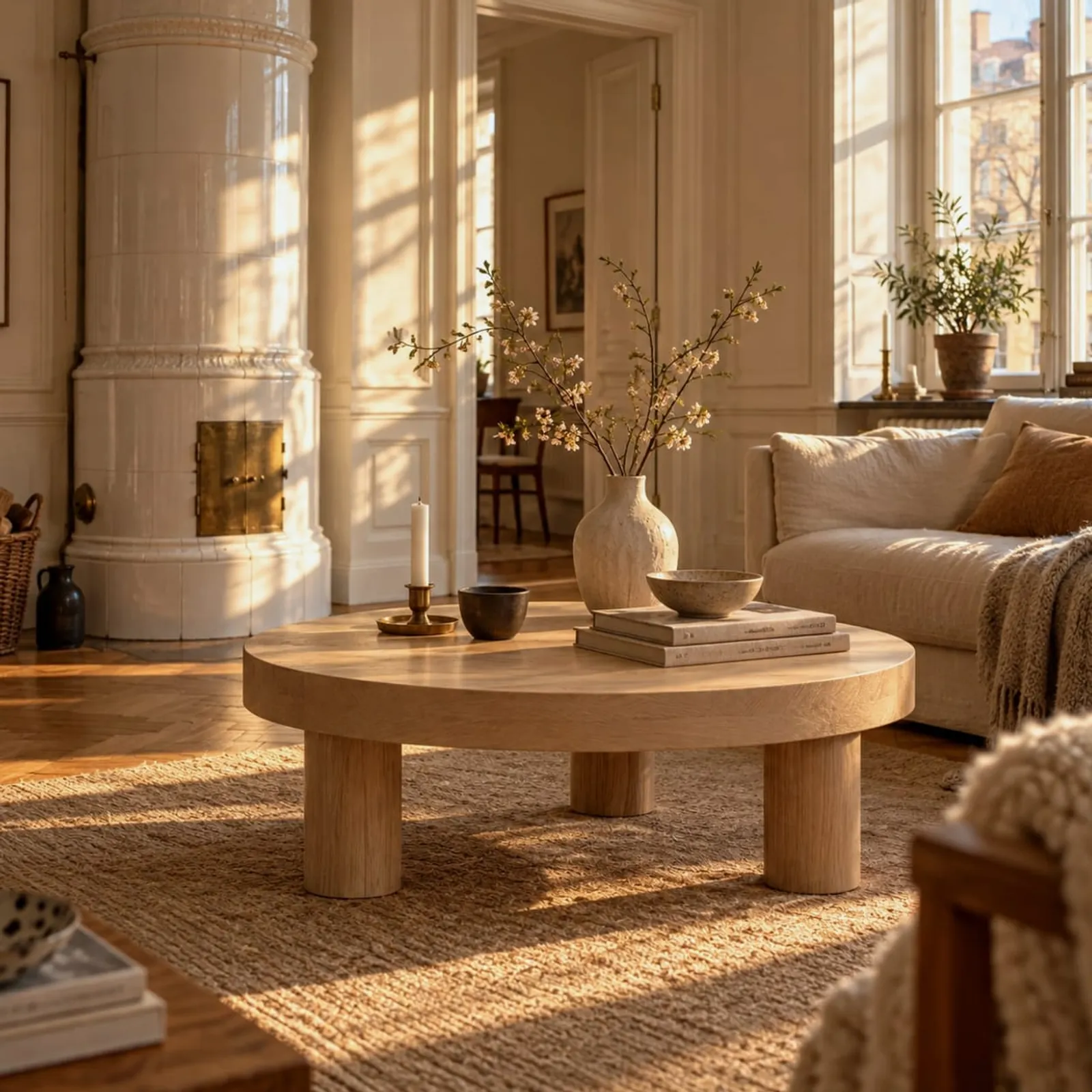Table basse Lind en acier - image 2