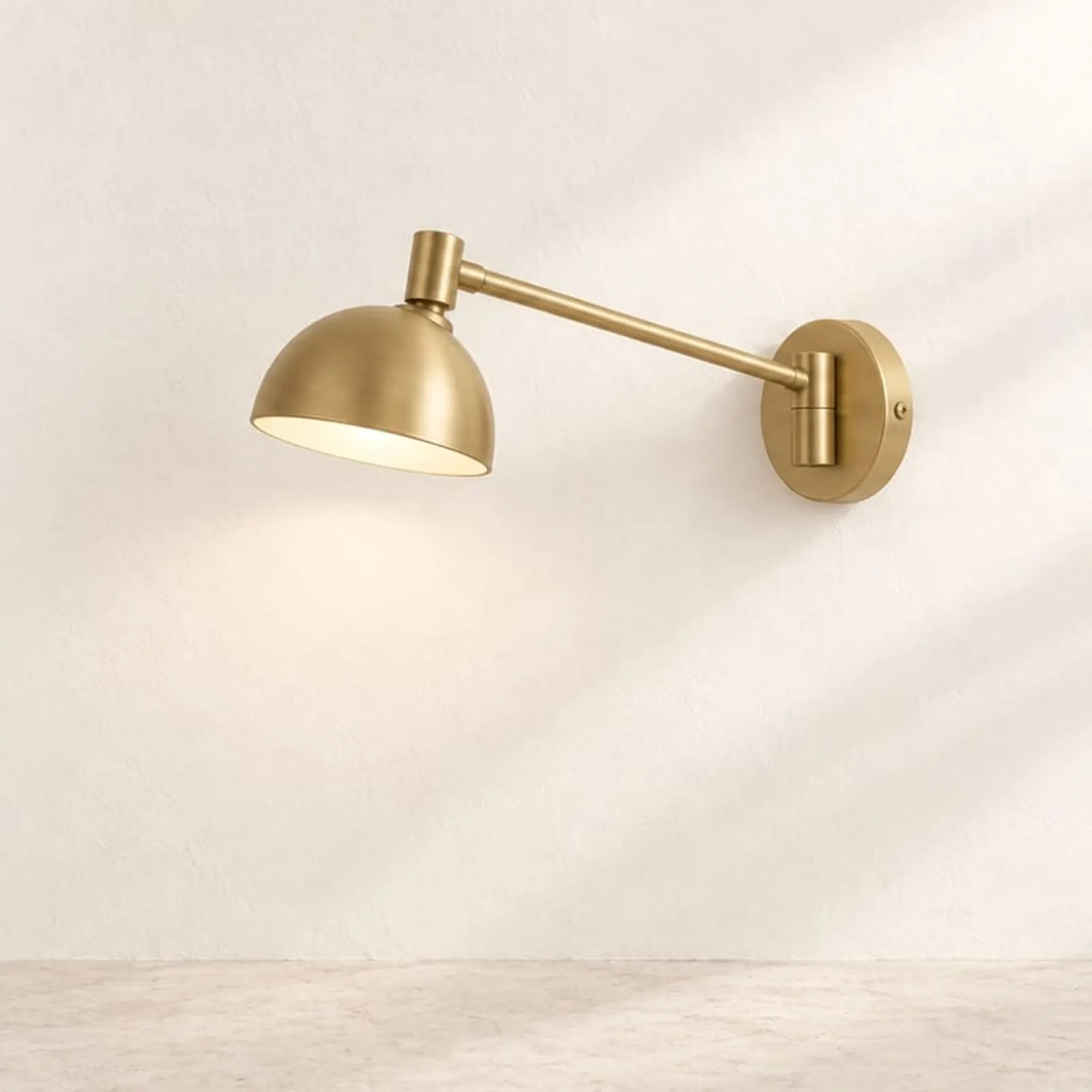 Vägglampa Klippa Ockra II - bild 1