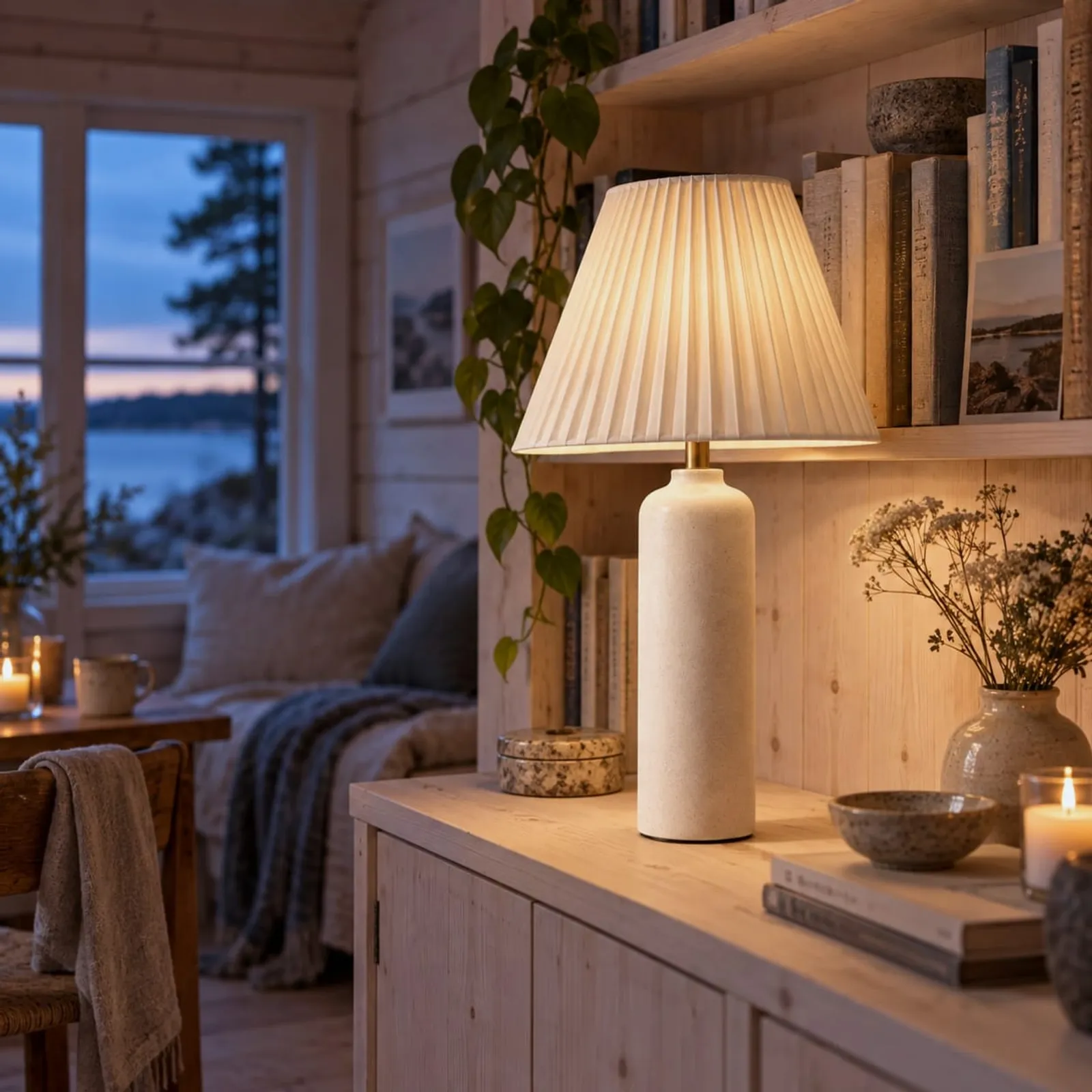 Bordslampa Sarek Salvia - bild 2
