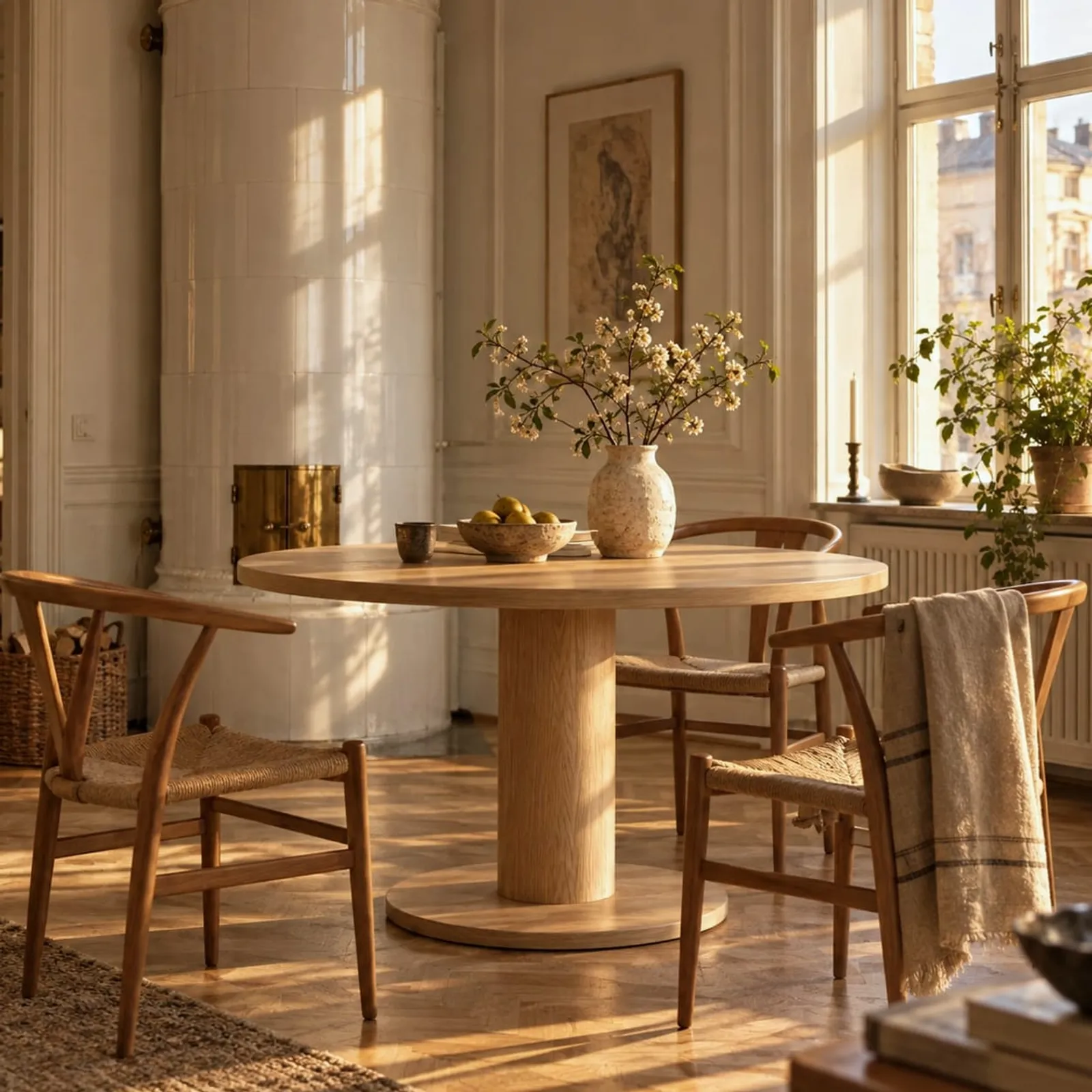Table à manger Korn en marbre - image 2