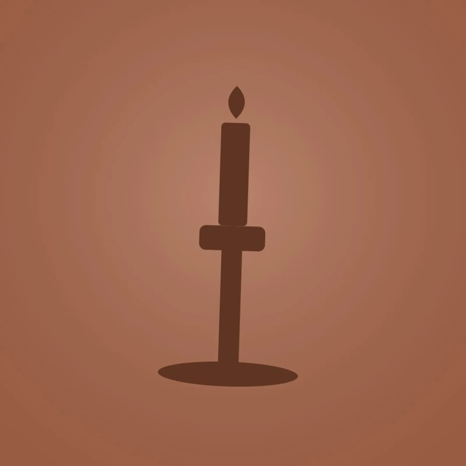 Ljusstake Ljungen Stengods - bild 1