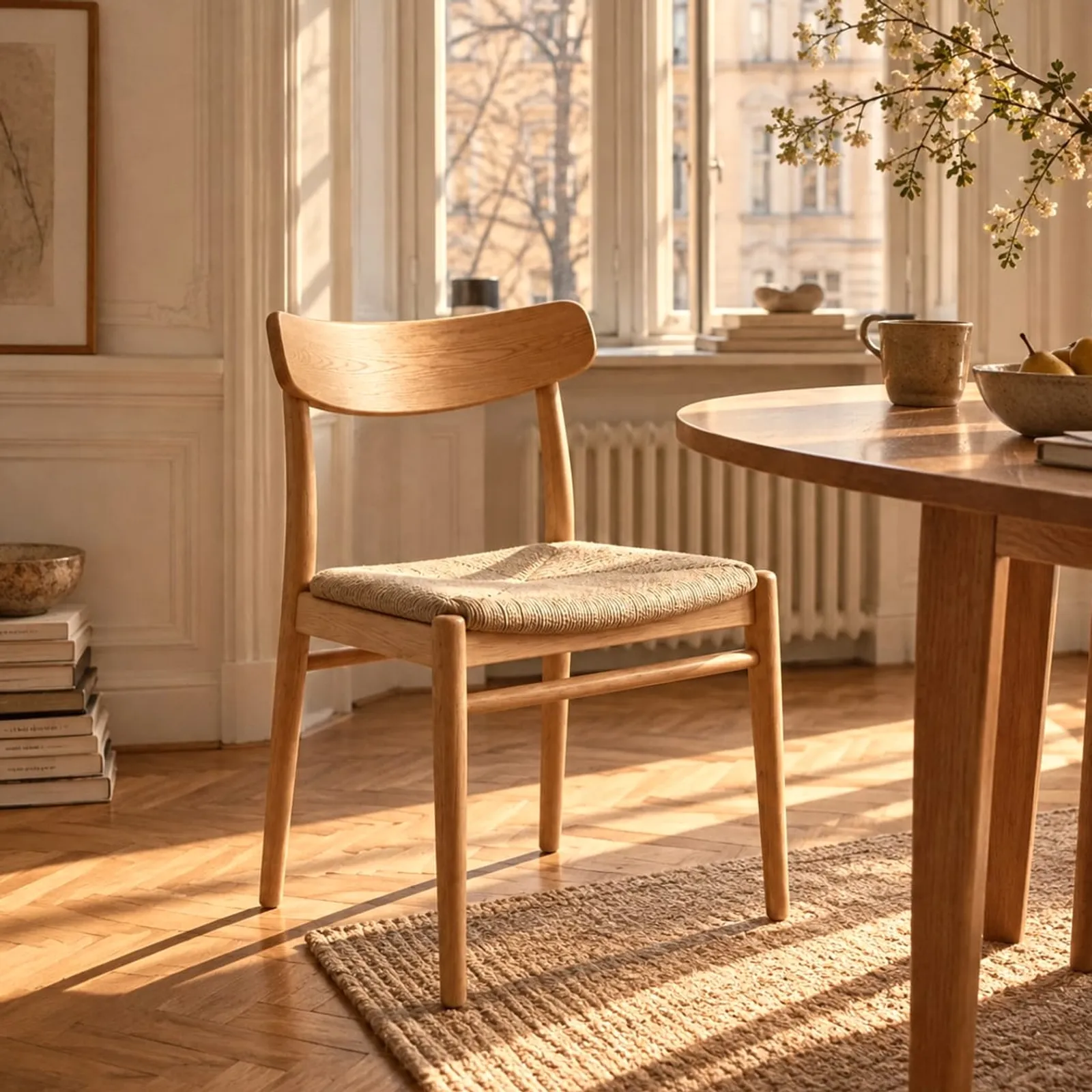 Chaise Klippa blanc craie IV - image 2