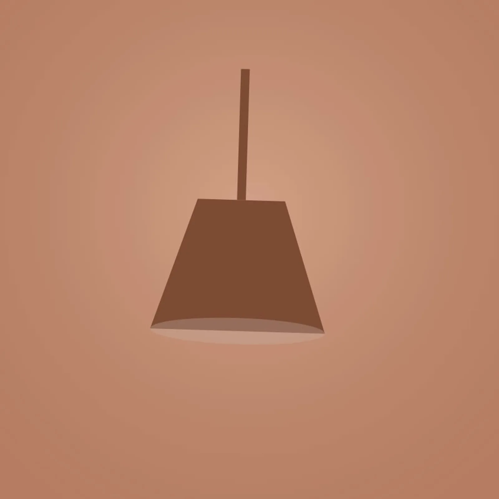 Taklampa Tall Terrakotta - bild 1