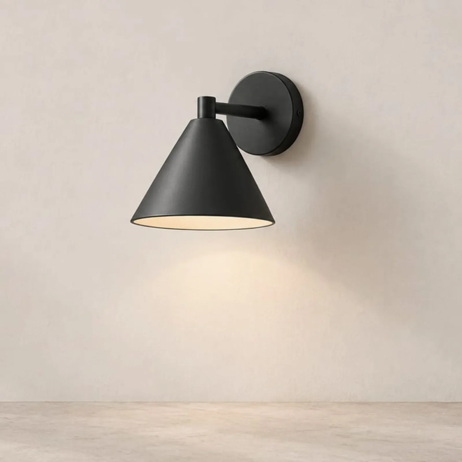 Vägglampa Humle Kol - bild 1