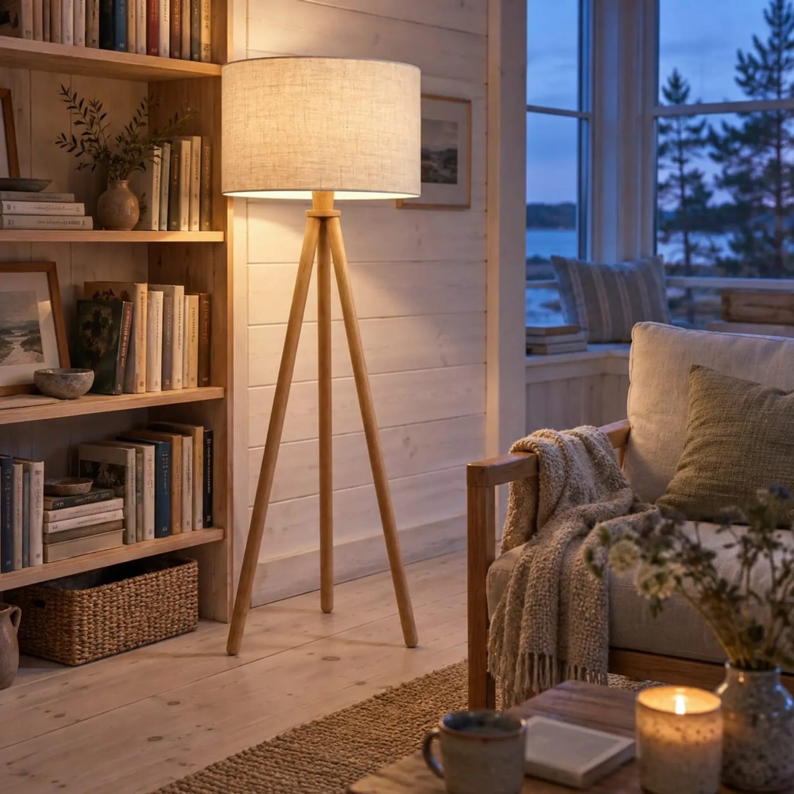 Golvlampa Dal Natur - bild 3