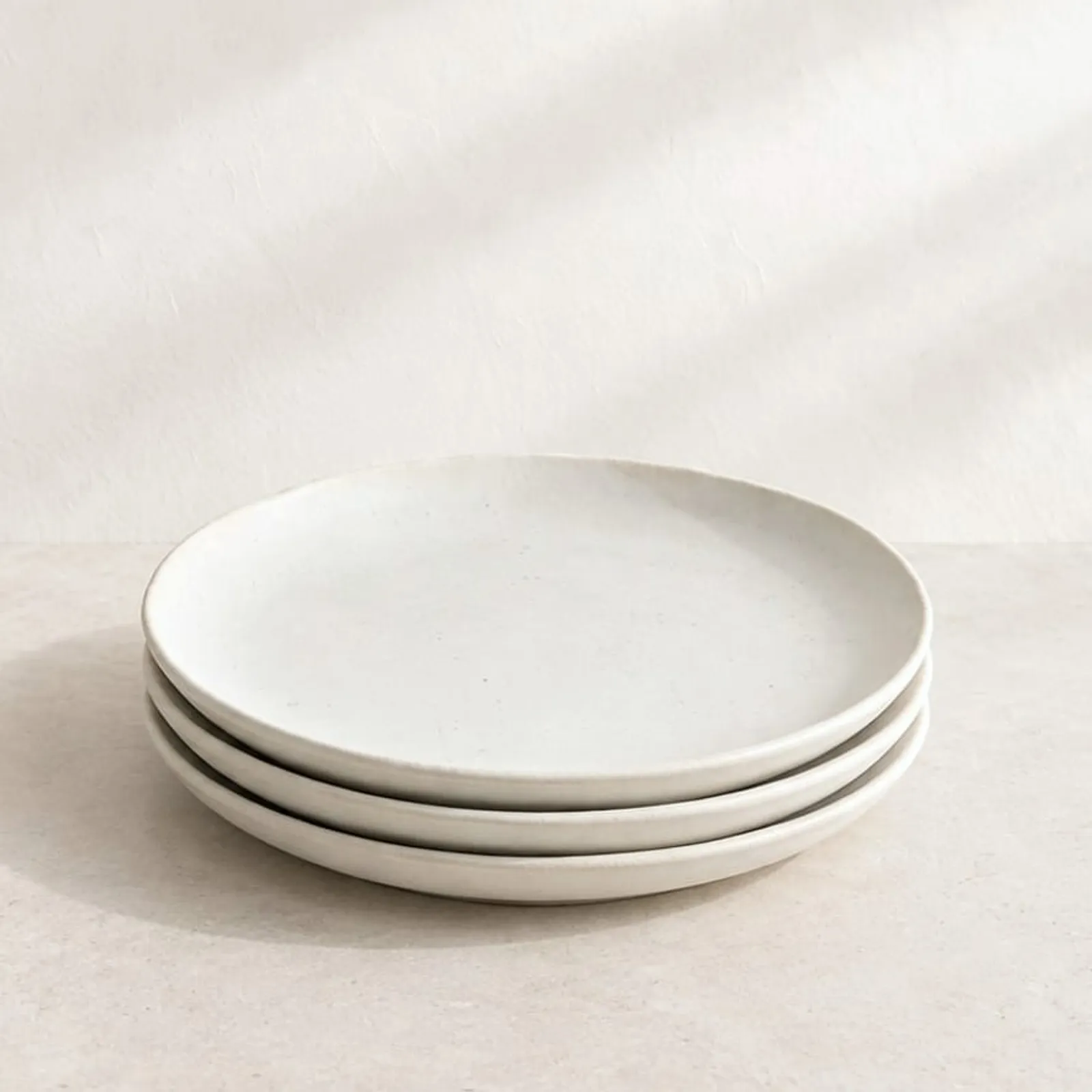 Assiette Enen blanc craie II - image 1
