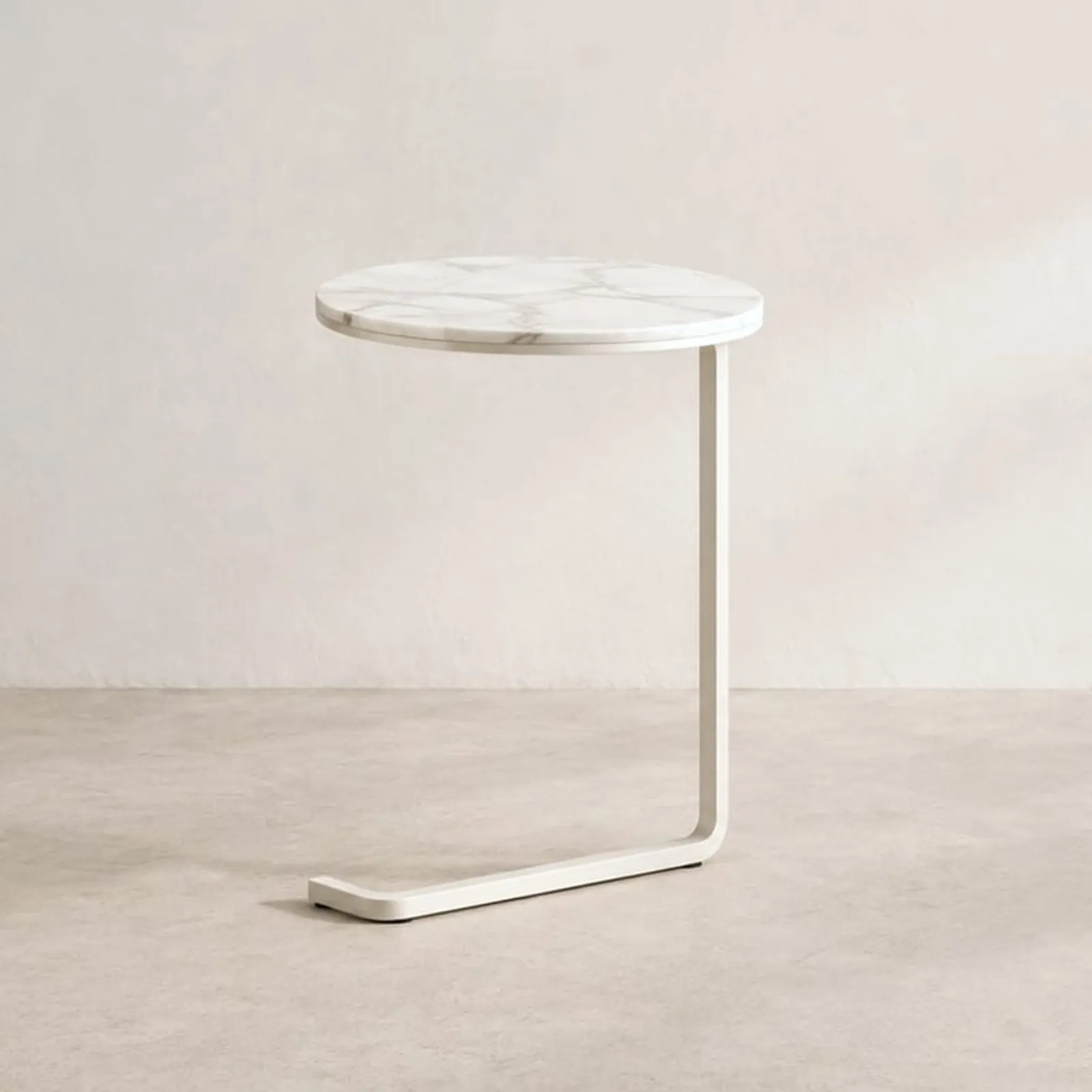 Table d’appoint Skogen blanc craie - image 1