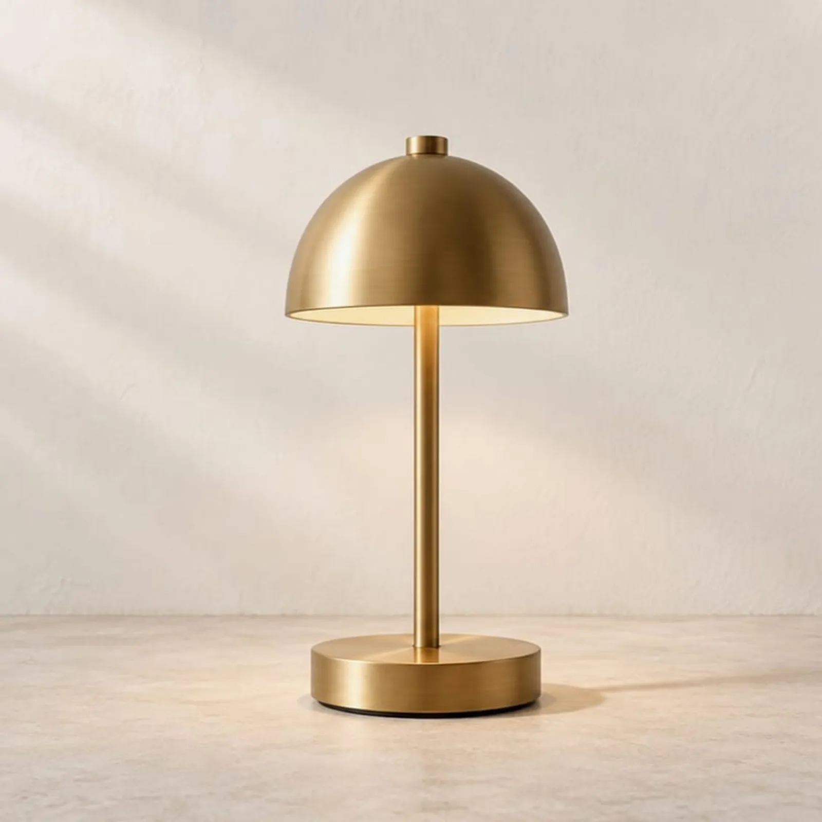 Bordslampa Ull Mässing - bild 1