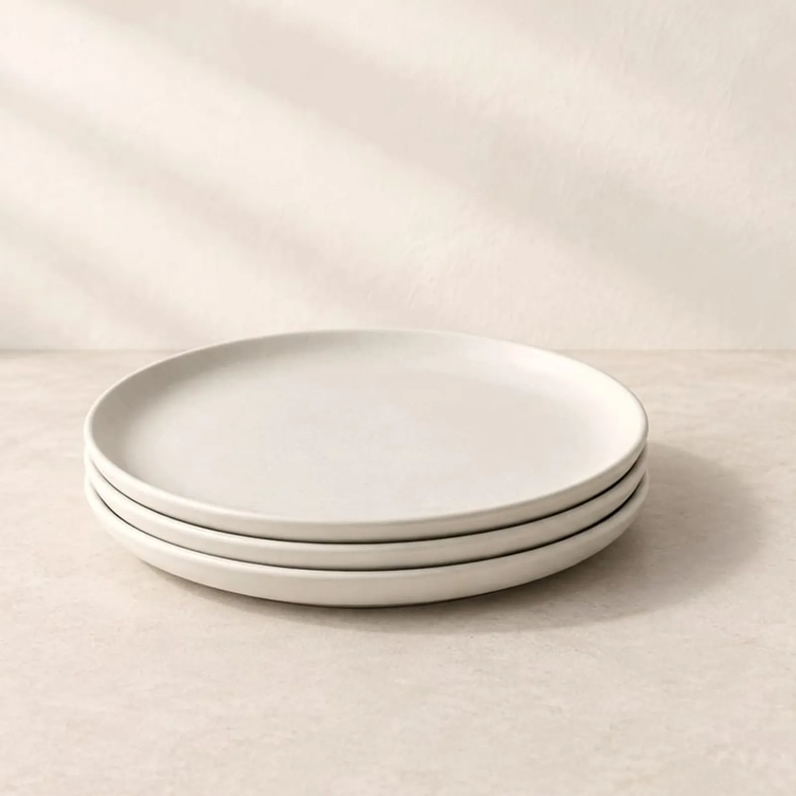Assiette Korn blanc craie III - image 1