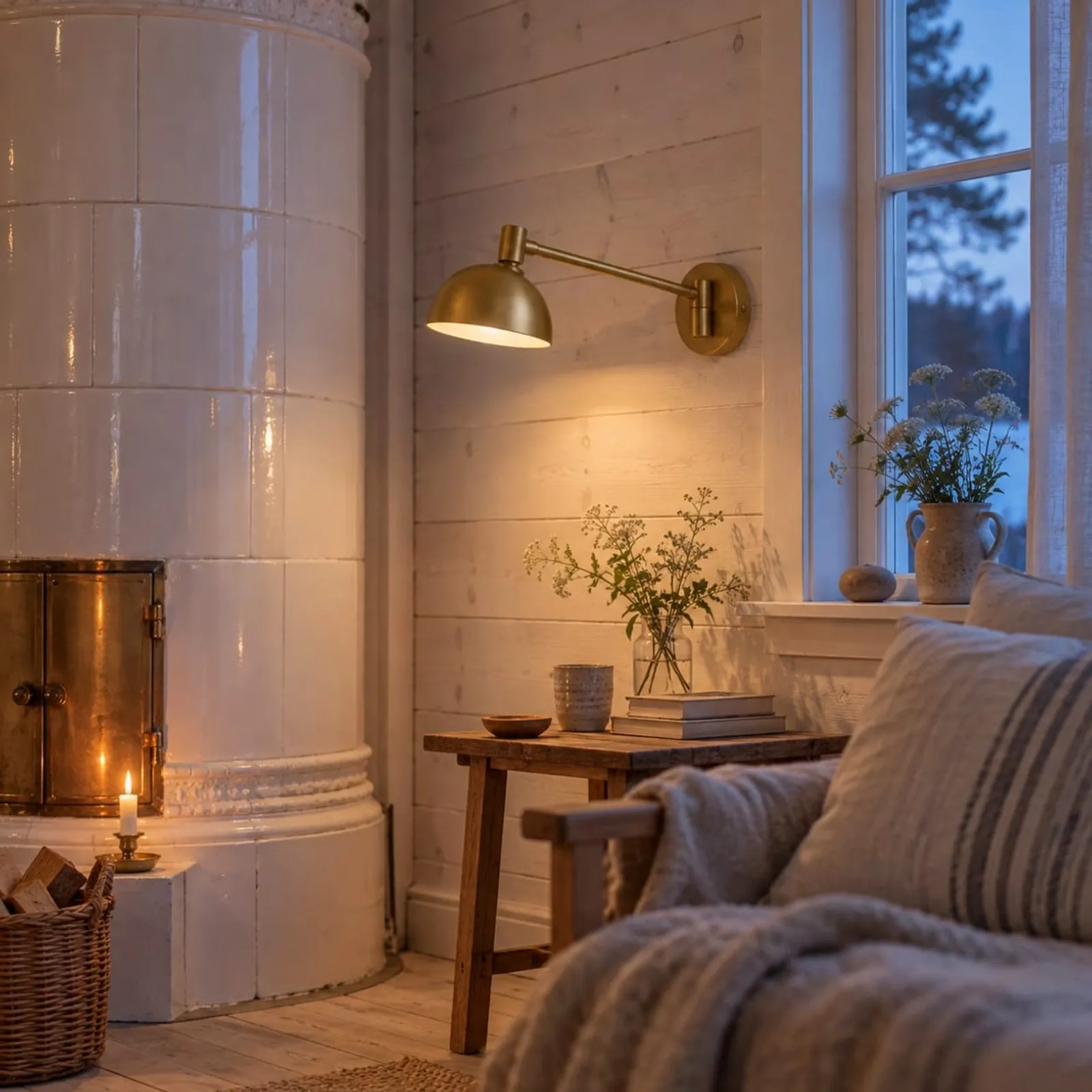 Vägglampa En Ockra II - bild 2