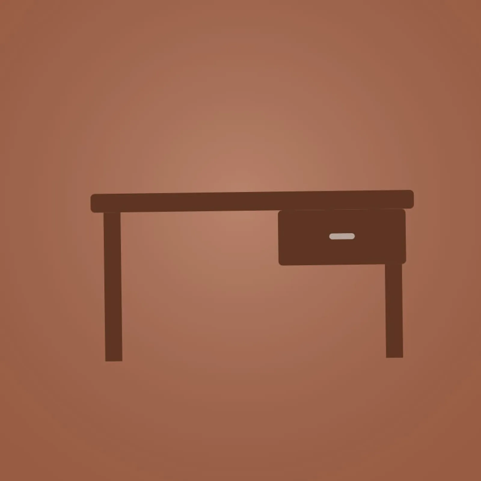 Skrivbord Ås Valnöt - bild 1