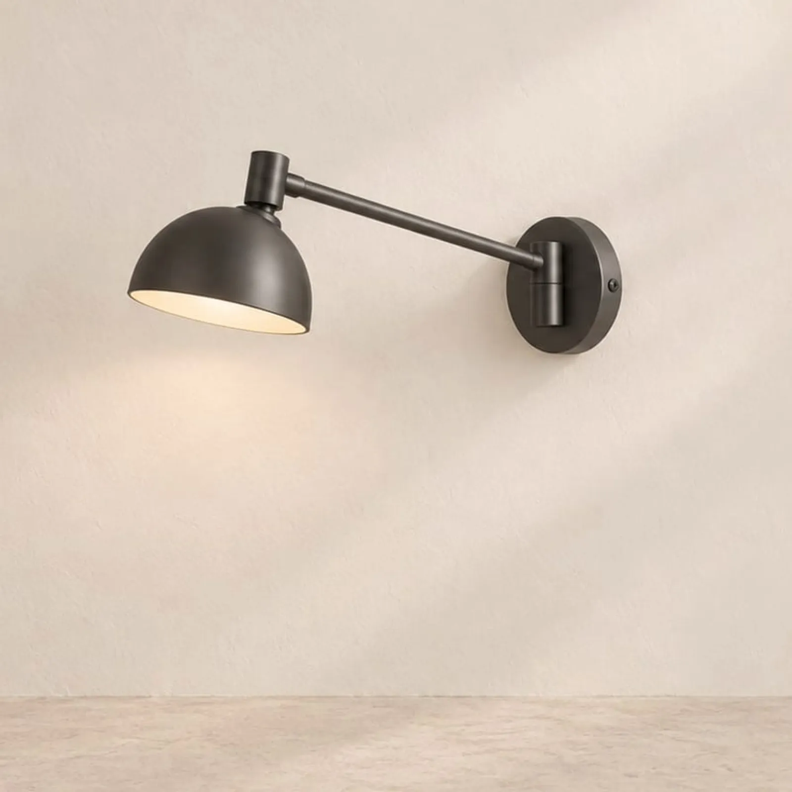 Vägglampa Ås Kol - bild 1