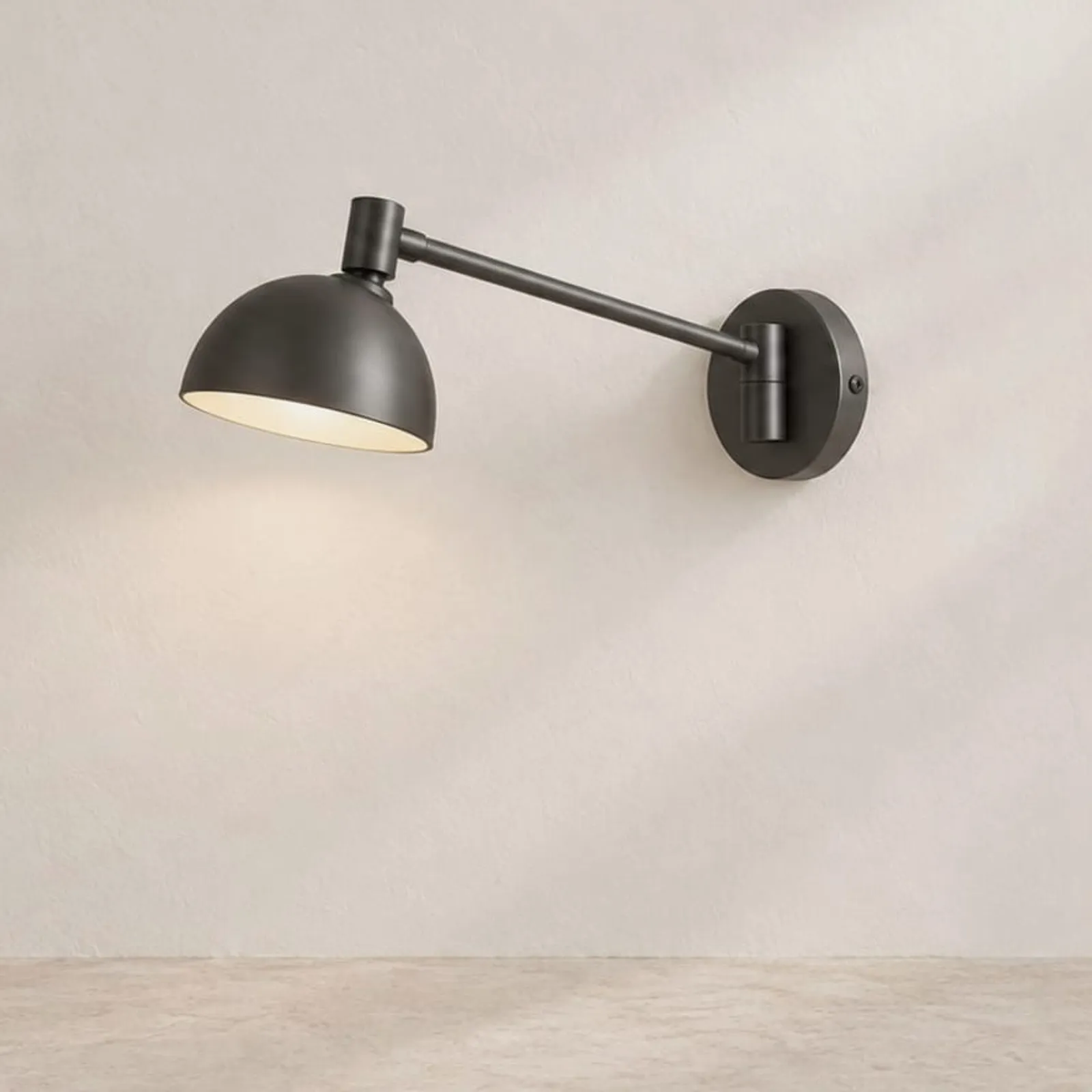 Vägglampa Fläder Kol II - bild 1