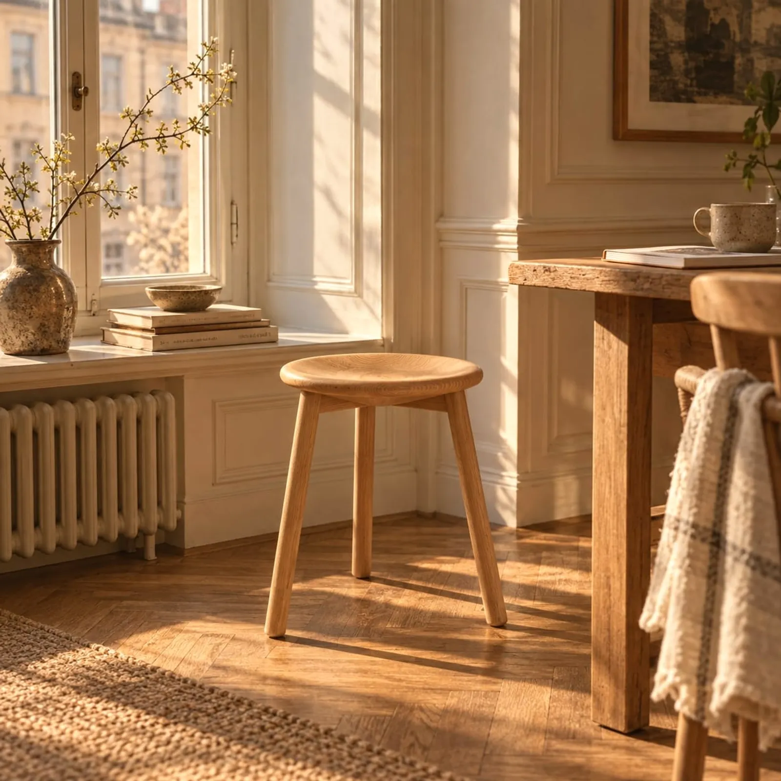 Tabouret Myr naturel - image 2