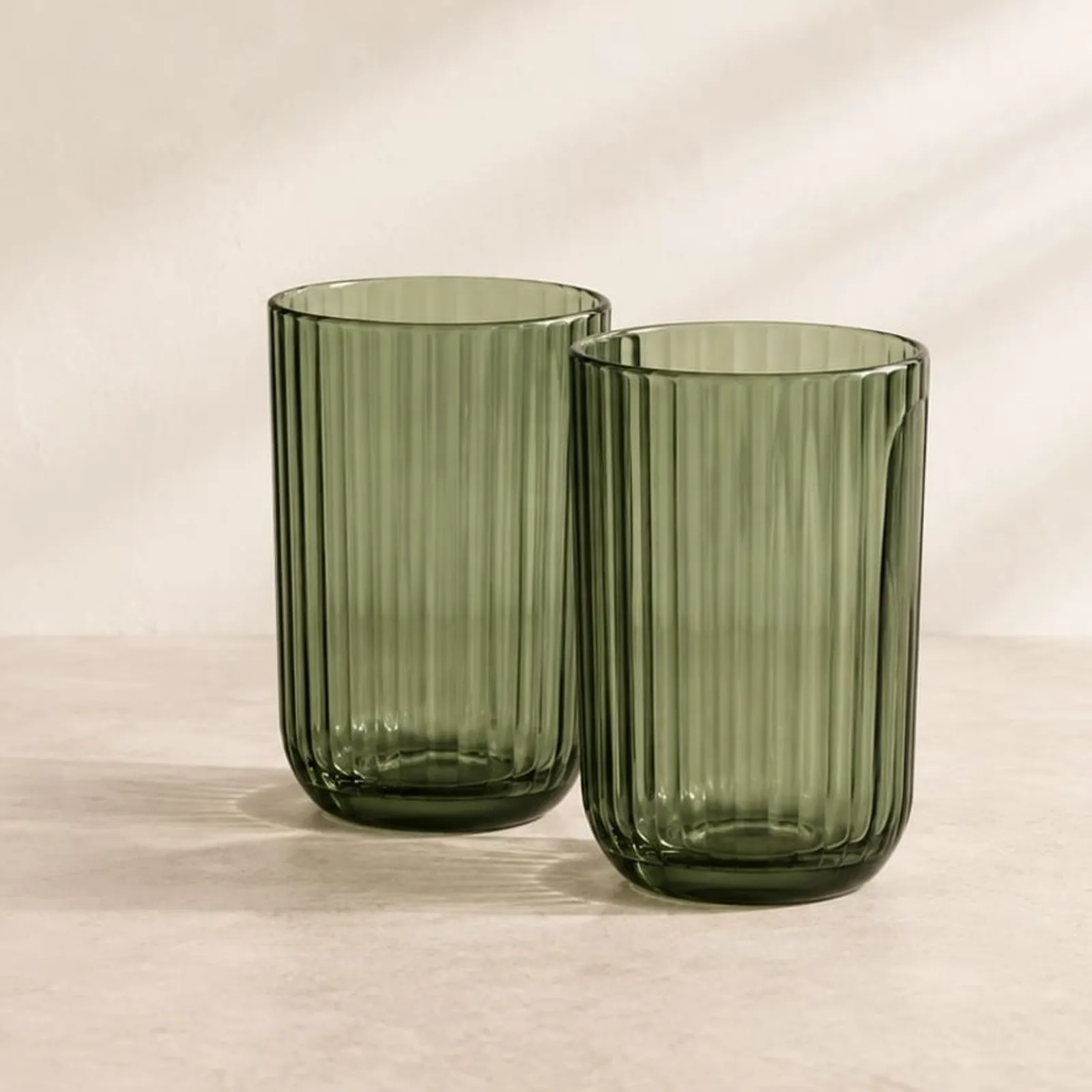 Glas Råg Ockra - bild 2