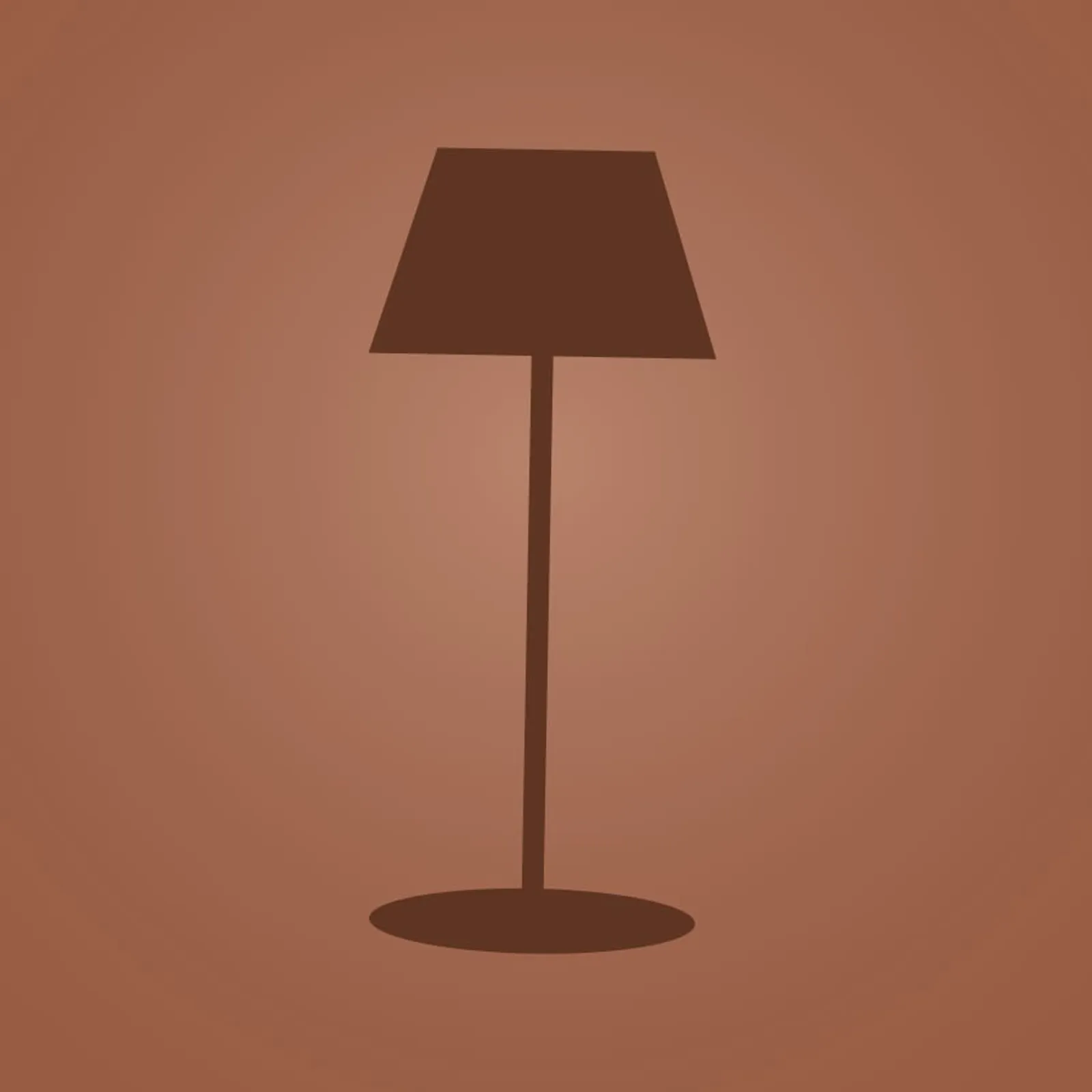 Golvlampa Vide Rost - bild 1