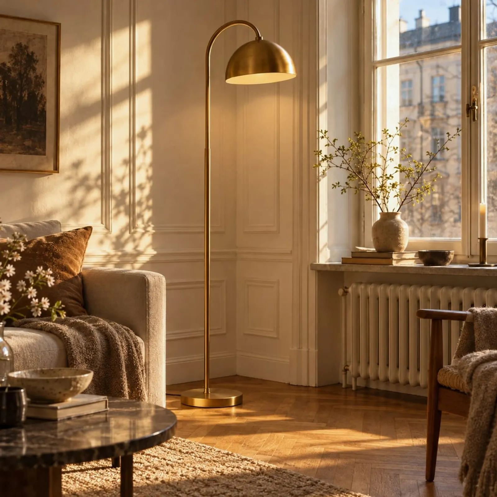 Lampadaire Nypon naturel - image 3