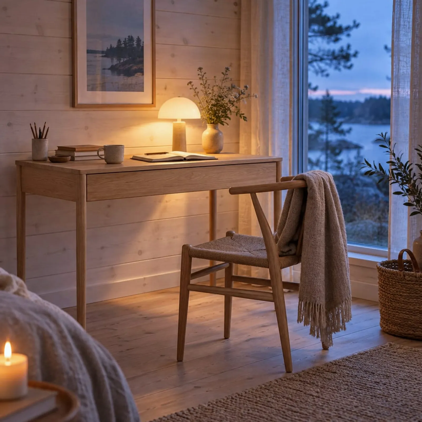 Bureau Strand blanc craie - image 3
