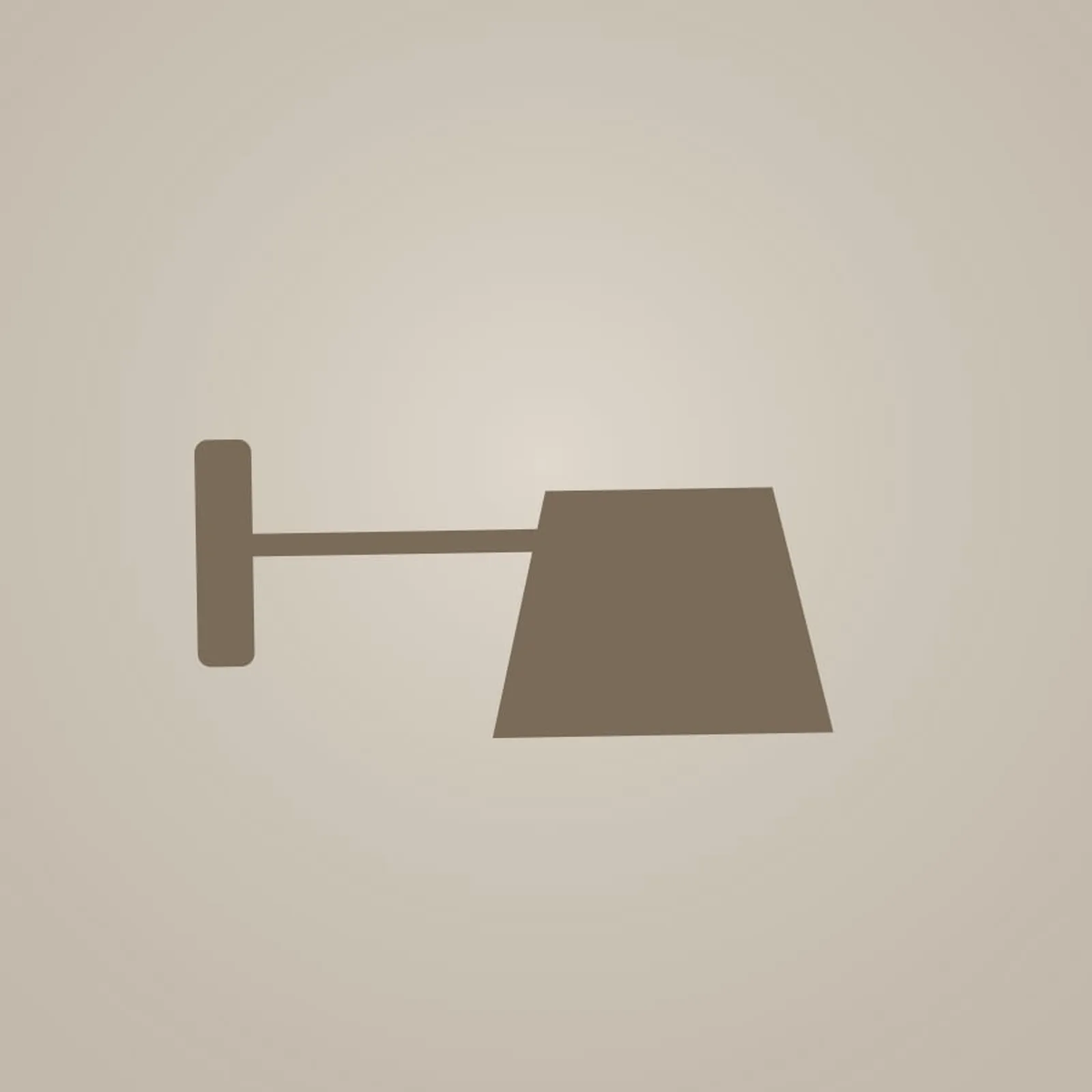 Vägglampa Ljungen Stål - bild 1